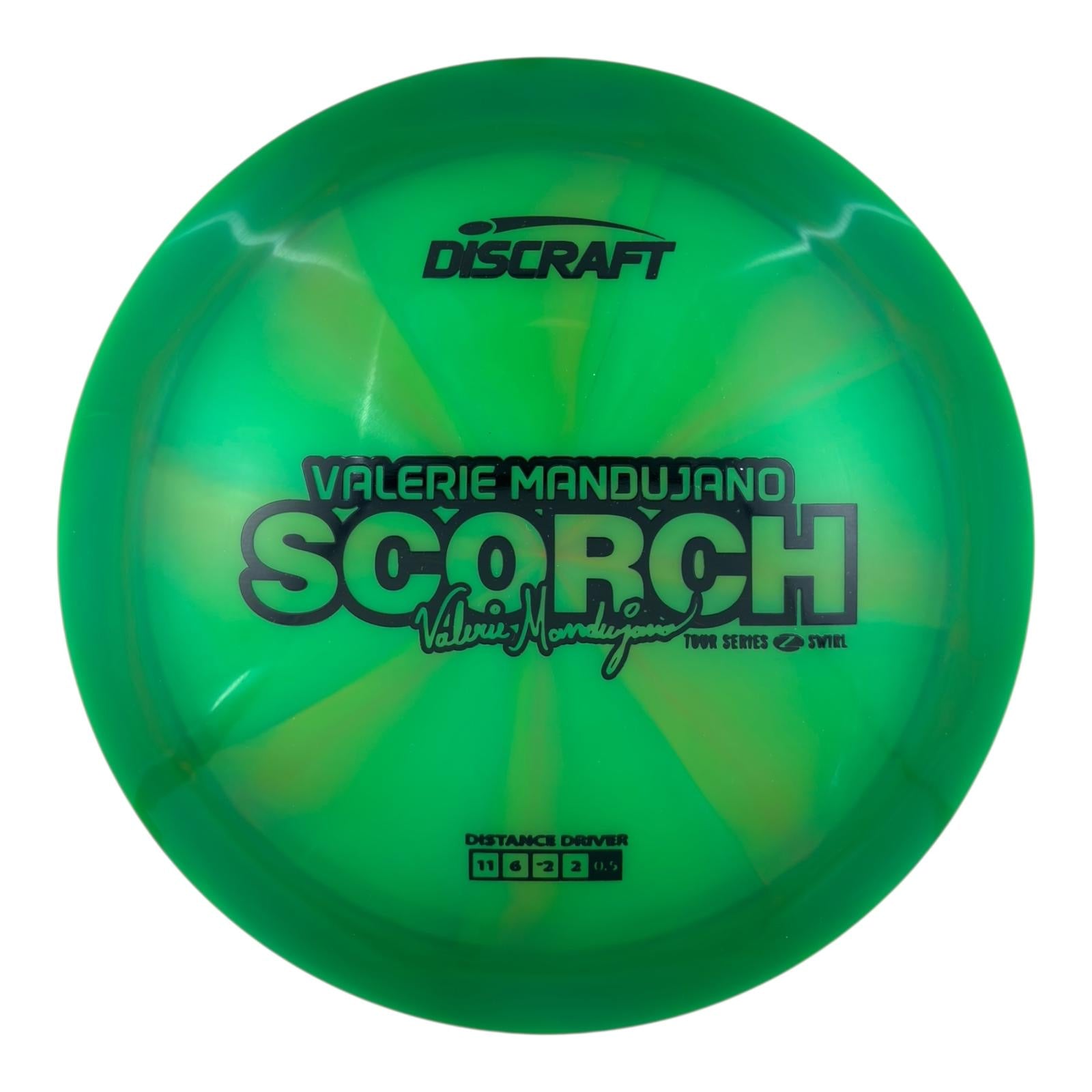 Discraft Scorch - Z Swirl Plastic - Valerie Mandujano 2025 Tour Series