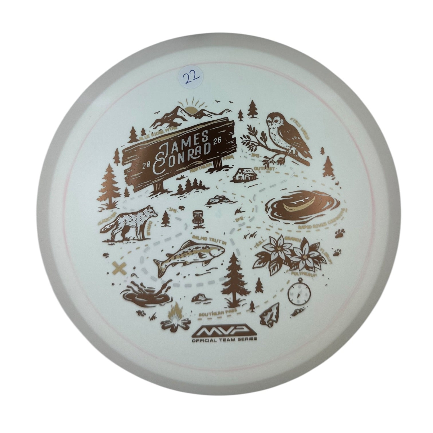 MVP Trail - Fission Plastic - James Conrad Team Series