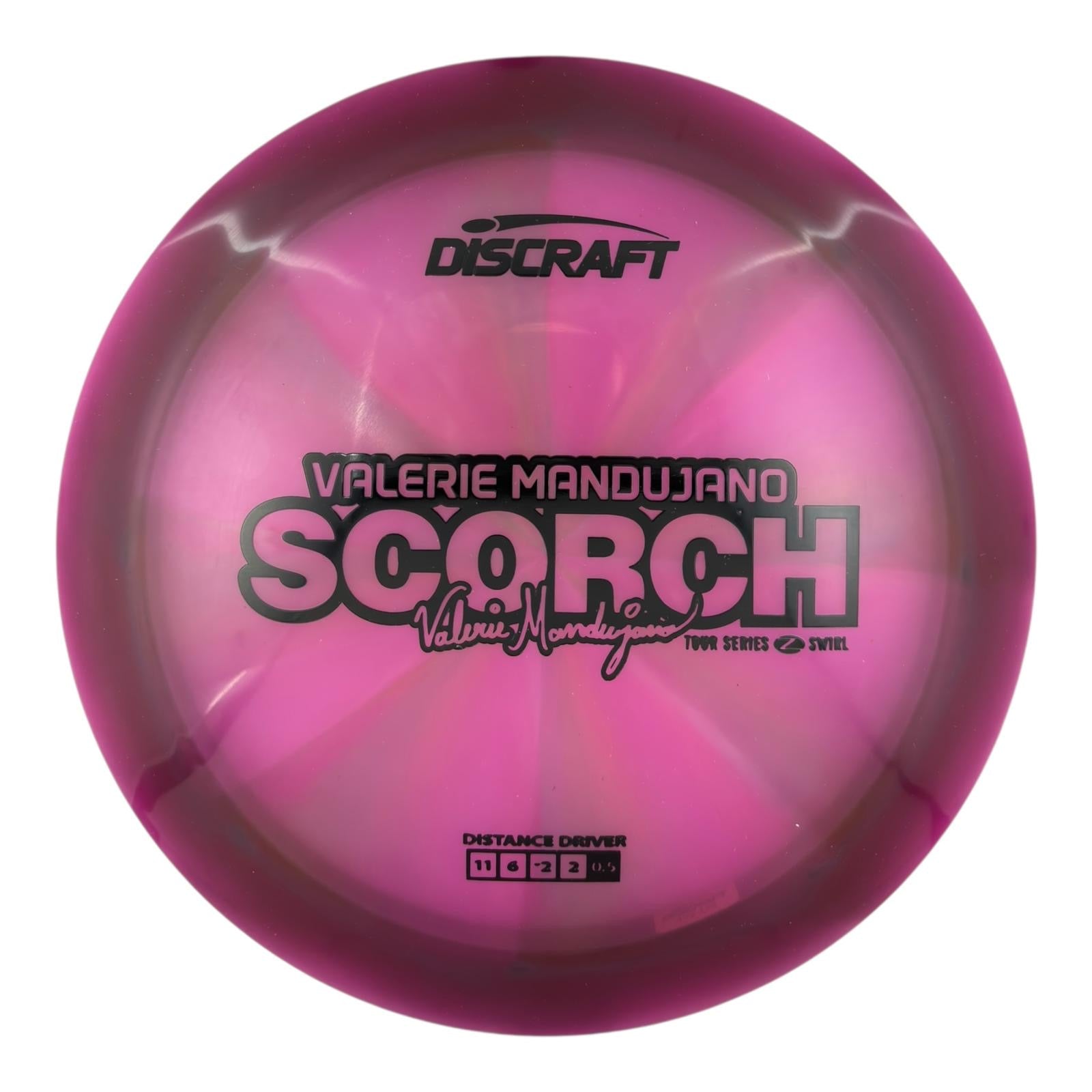Discraft Scorch - Z Swirl Plastic - Valerie Mandujano 2025 Tour Series