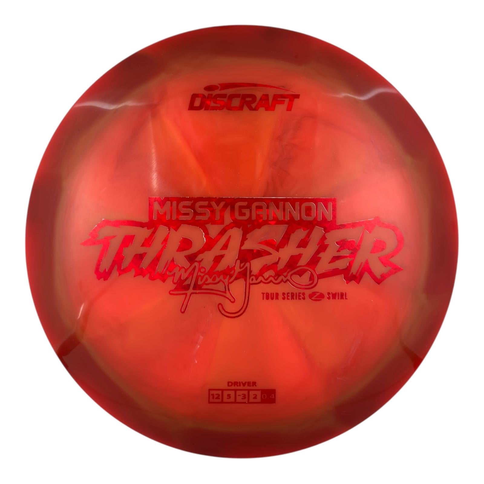 Discraft Thrasher - Z Swirl Plastic - Missy Gannon 2025 Tour Series