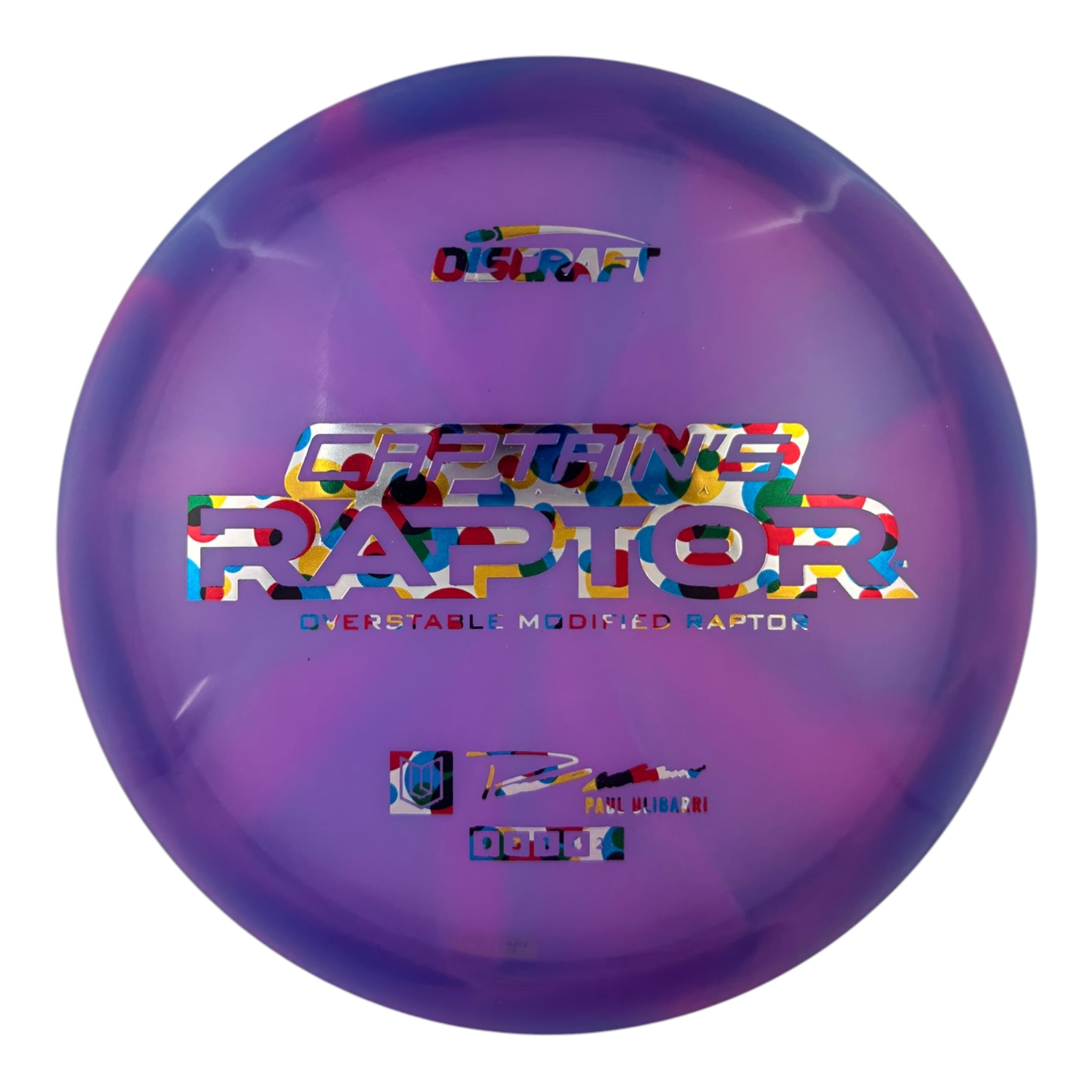 Discraft Captains Raptor 2025 - Z Swirl Plastic