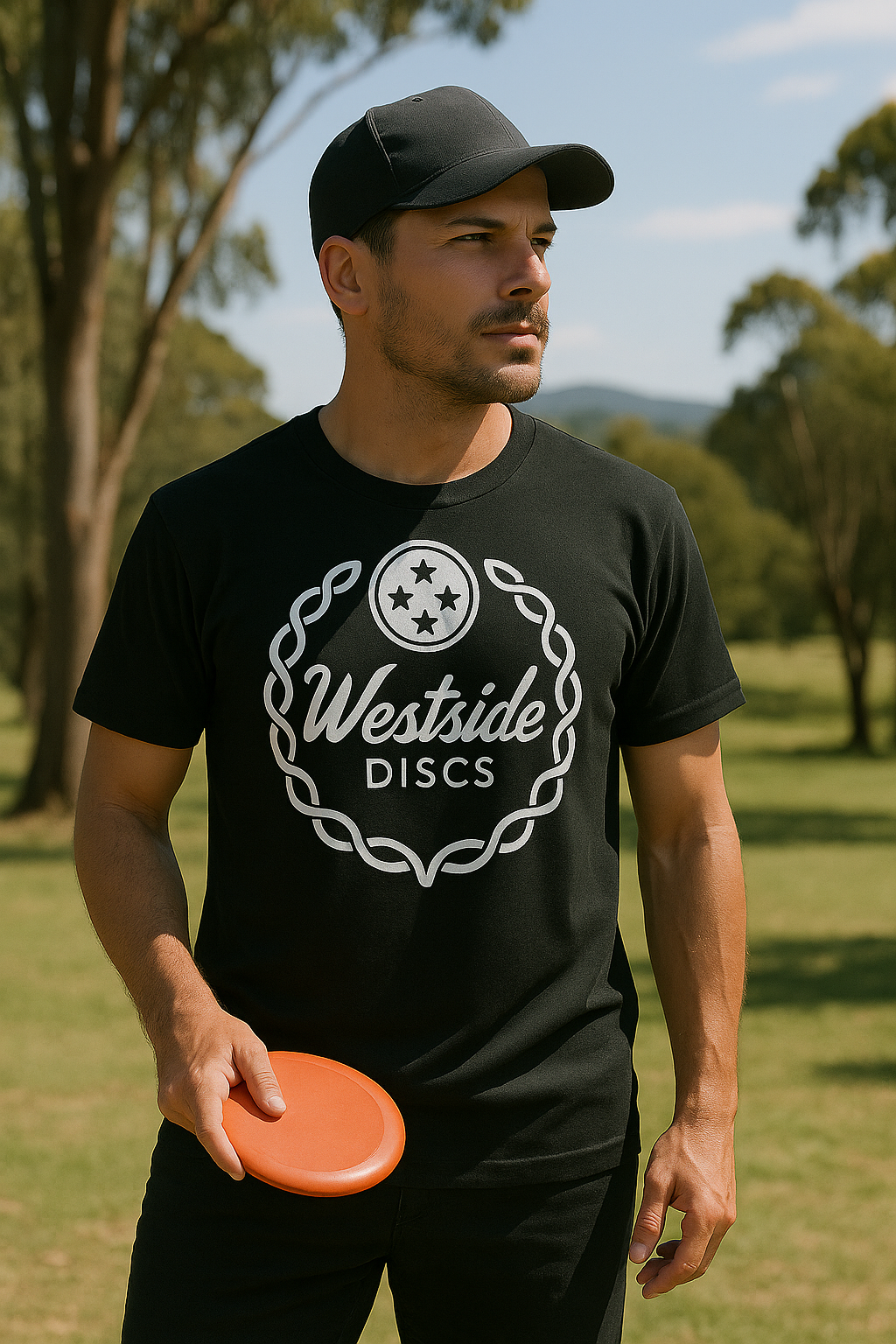 Westside Discs Shield Logo Tee