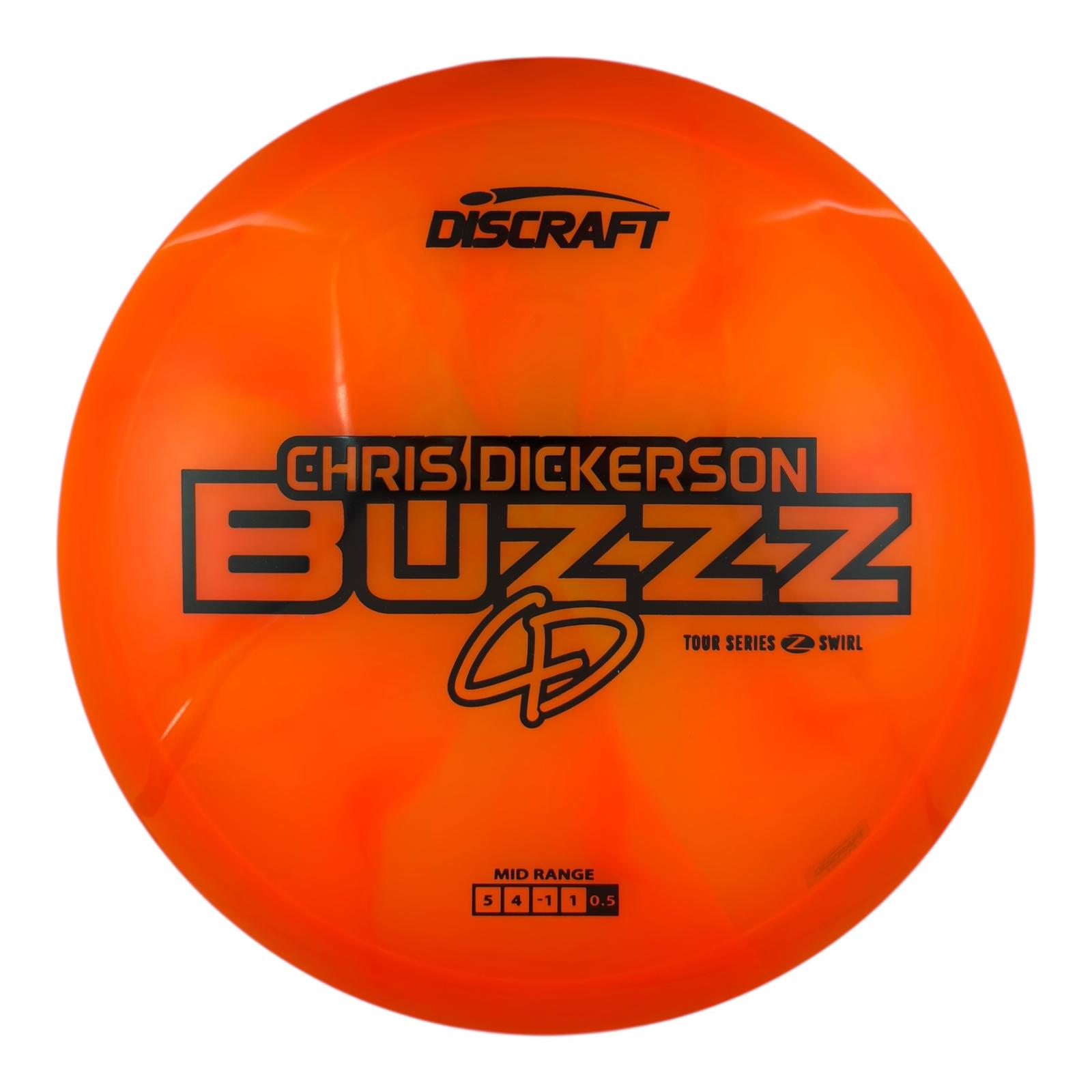 Discraft Buzzz - Z Swirl Plastic - Chris Dickerson 2025 Tour Series