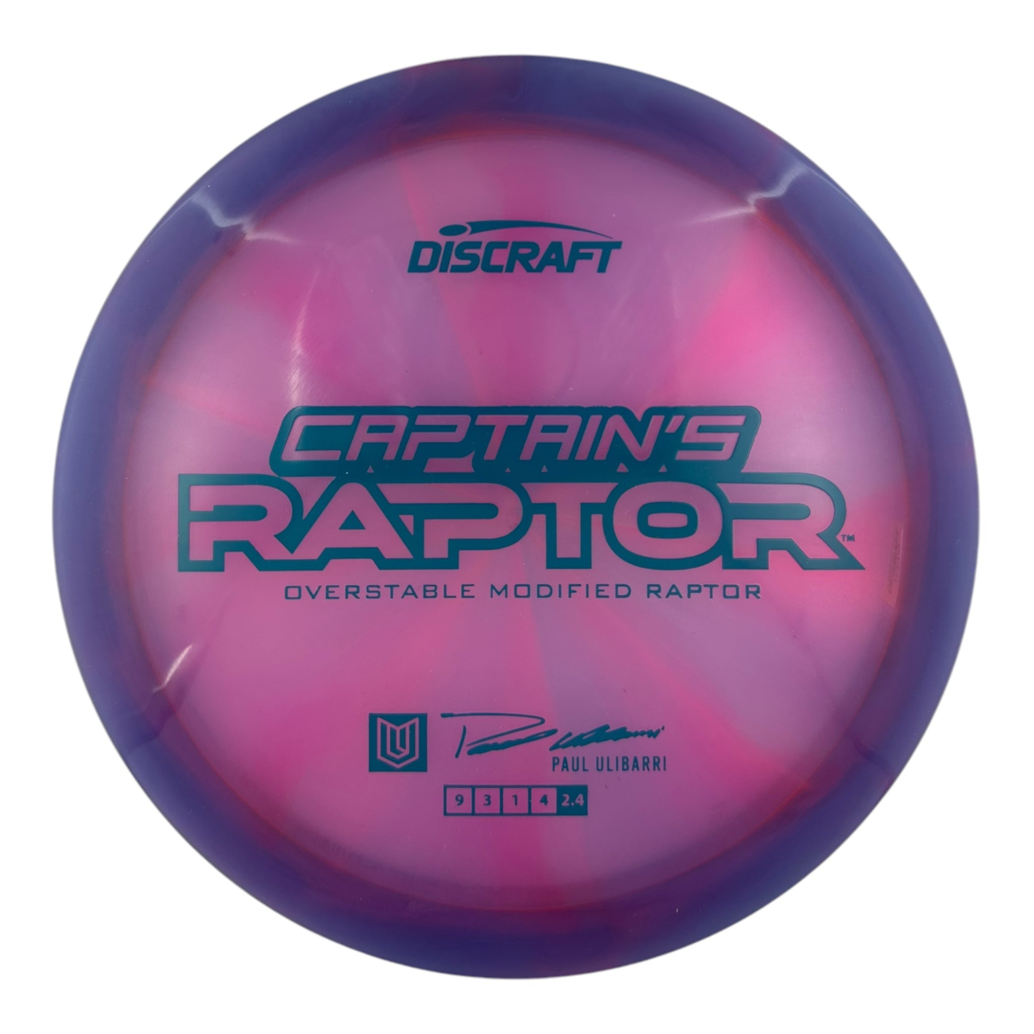 Discraft Captains Raptor 2025 - Z Swirl Plastic