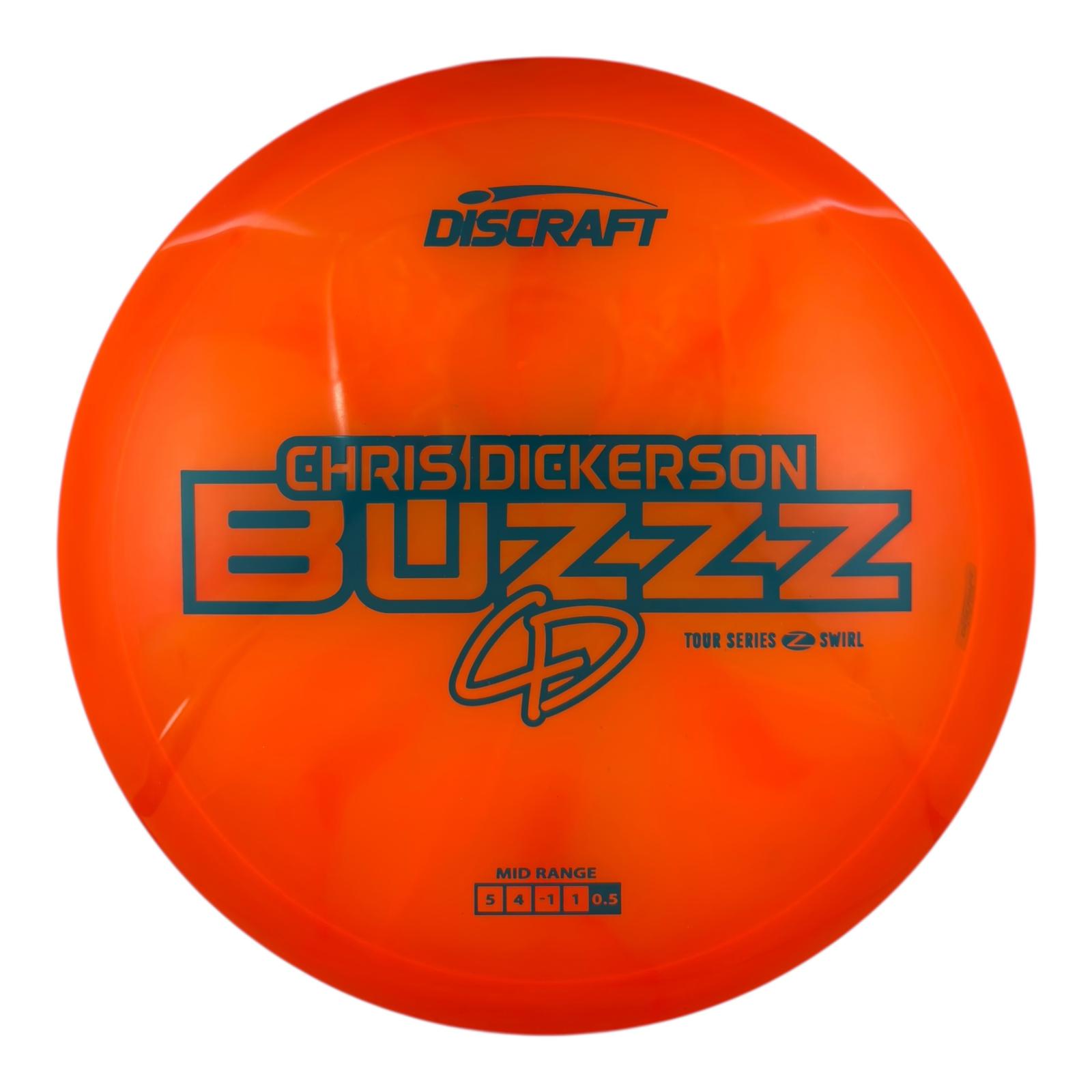 Discraft Buzzz - Z Swirl Plastic - Chris Dickerson 2025 Tour Series