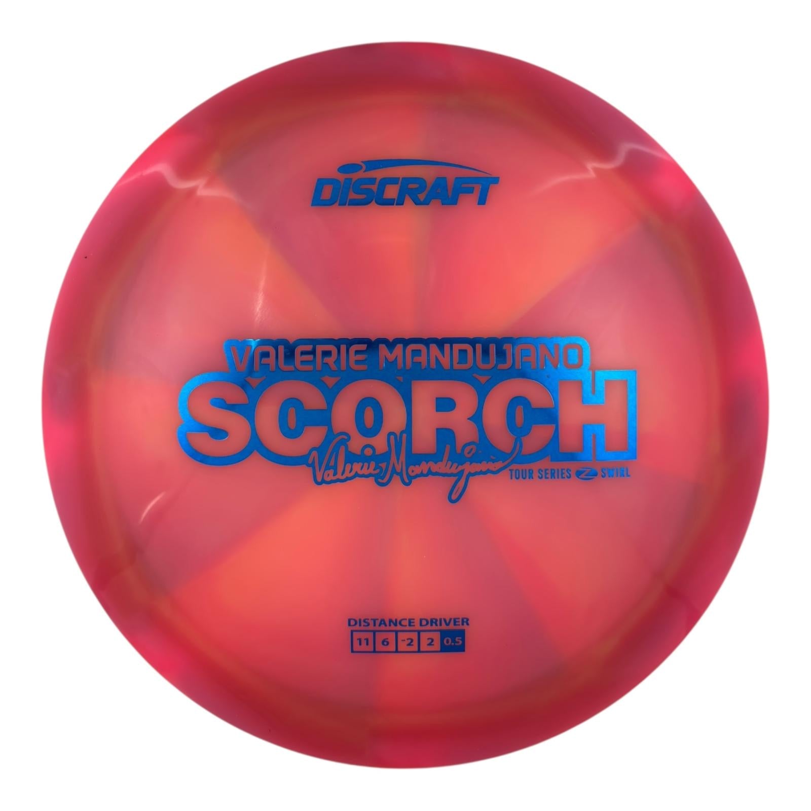 Discraft Scorch - Z Swirl Plastic - Valerie Mandujano 2025 Tour Series