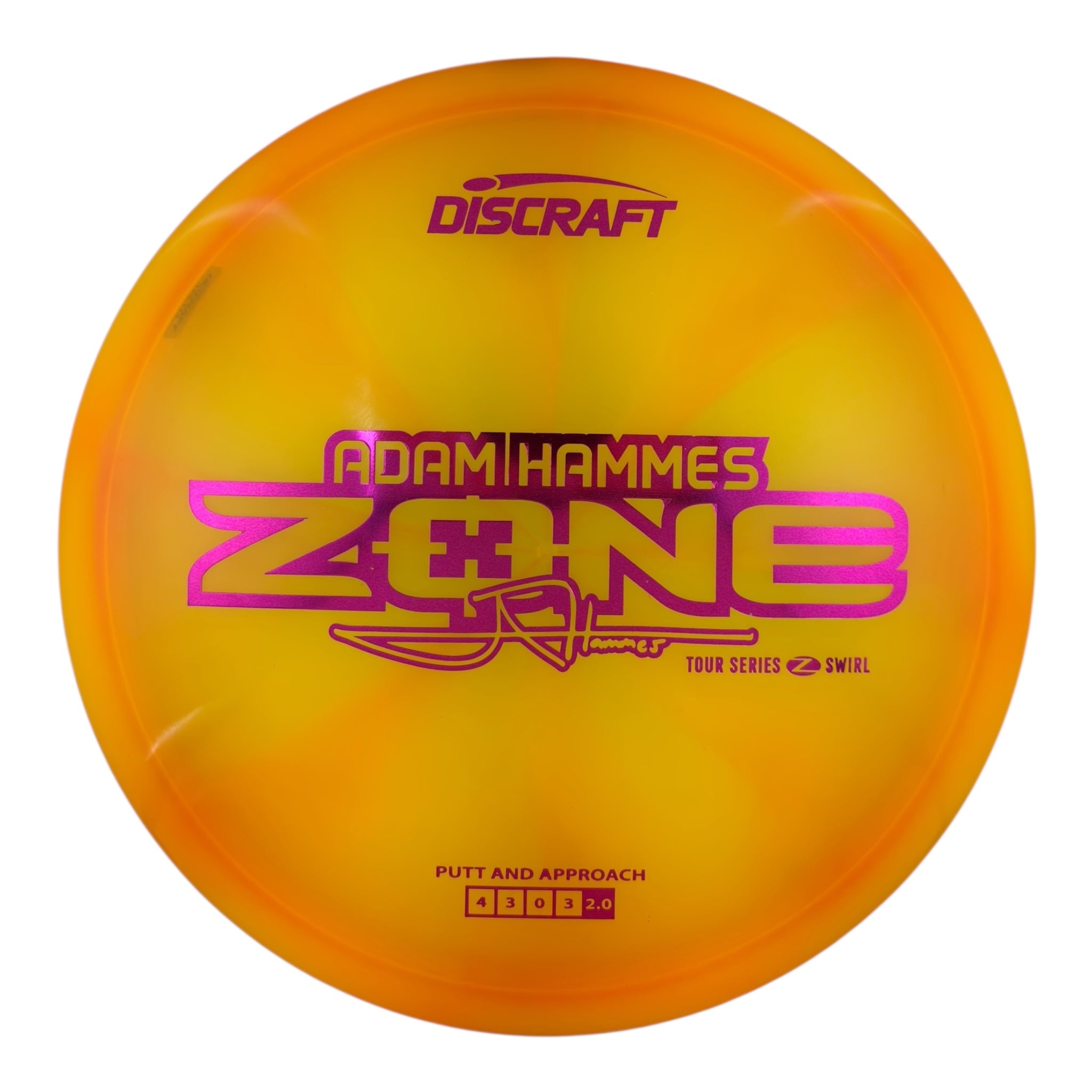 Discraft Zone - Z Swirl Plastic - Adam Hammes 2025 Tour Series