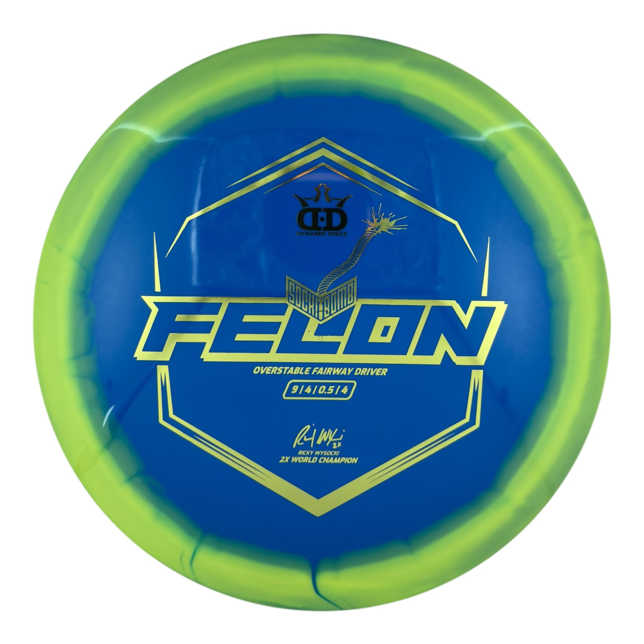 Dynamic Discs Supreme Orbit Felon Ricky Wysocki Sockibomb