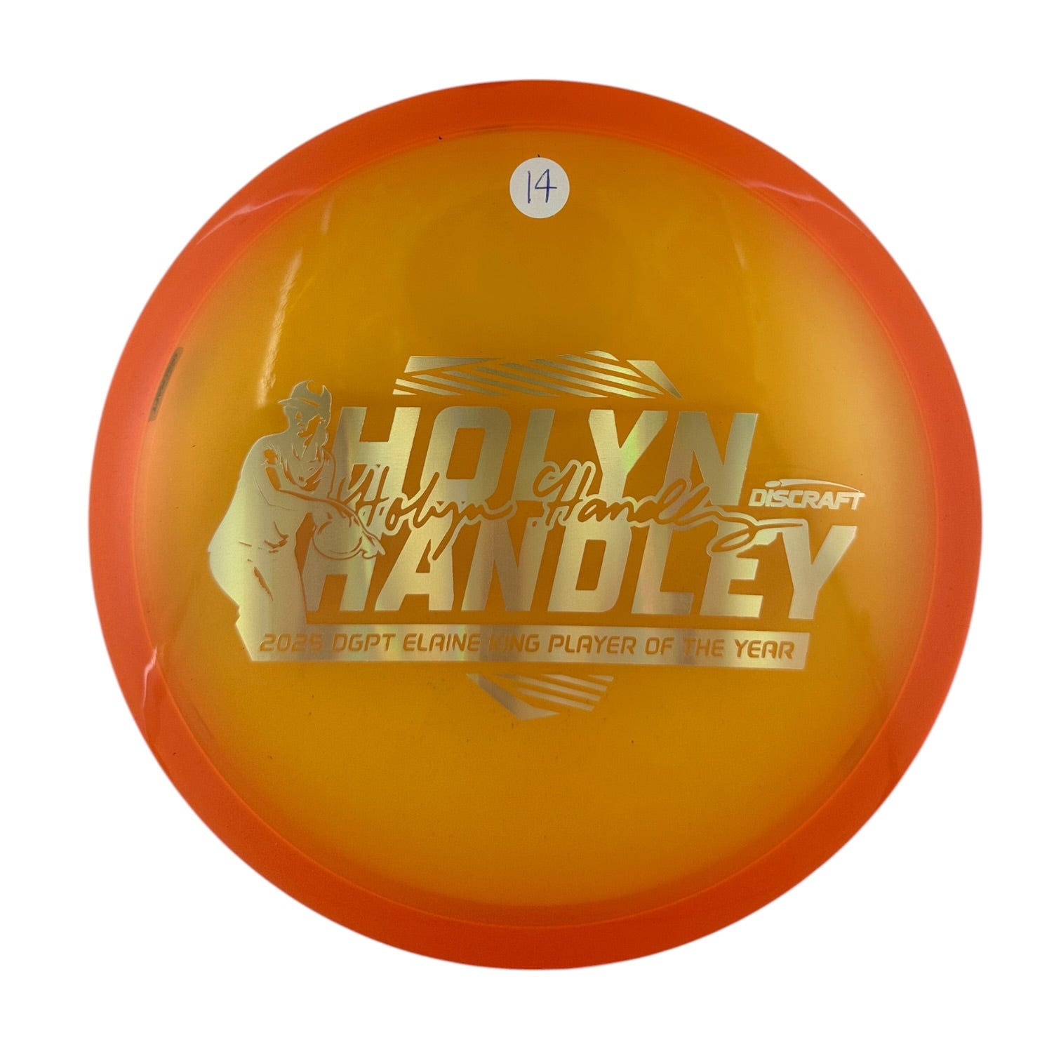 Discraft Zone SS -CryZtal Plastic - Holyn Handley 2025 Player Of The Year