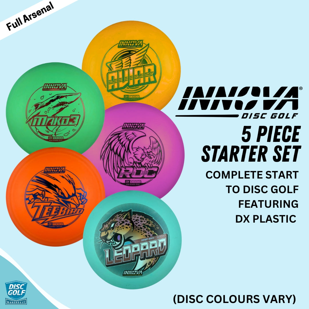 Innova 5 Piece Disc Golf Starter Set
