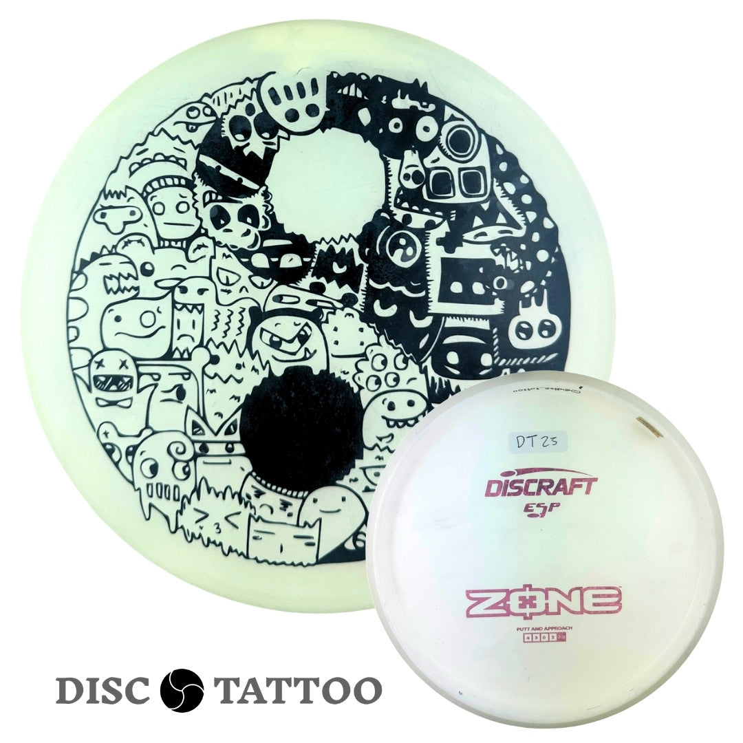 Disc Tattoo Custom Dye