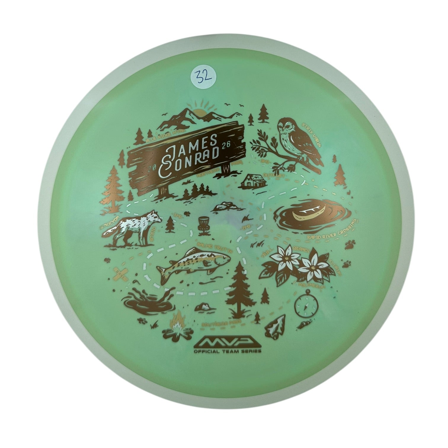 MVP Trail - Fission Plastic - James Conrad Team Series