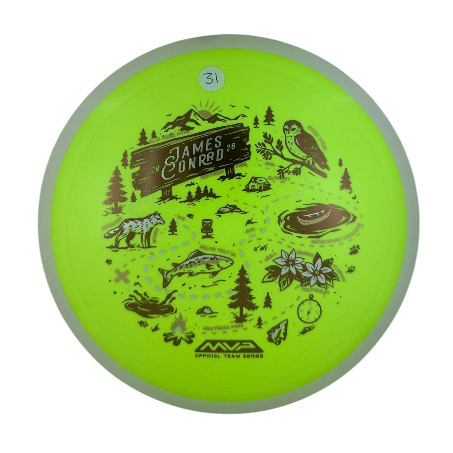 MVP Trail - Fission Plastic - James Conrad Team Series