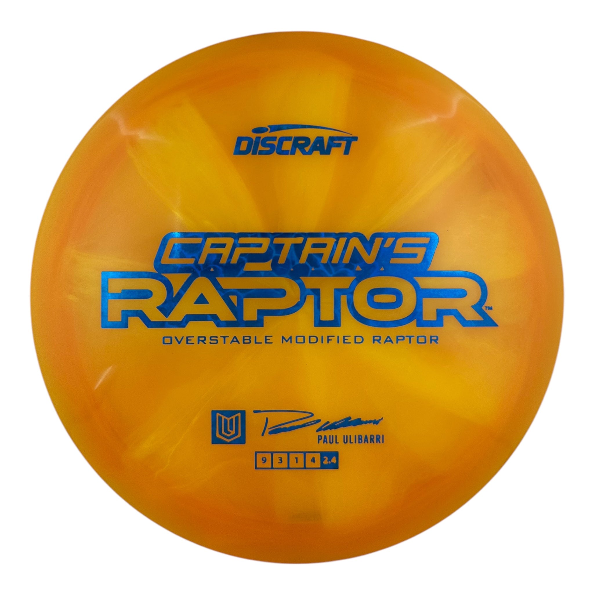 Discraft Captains Raptor 2025 - Z Swirl Plastic