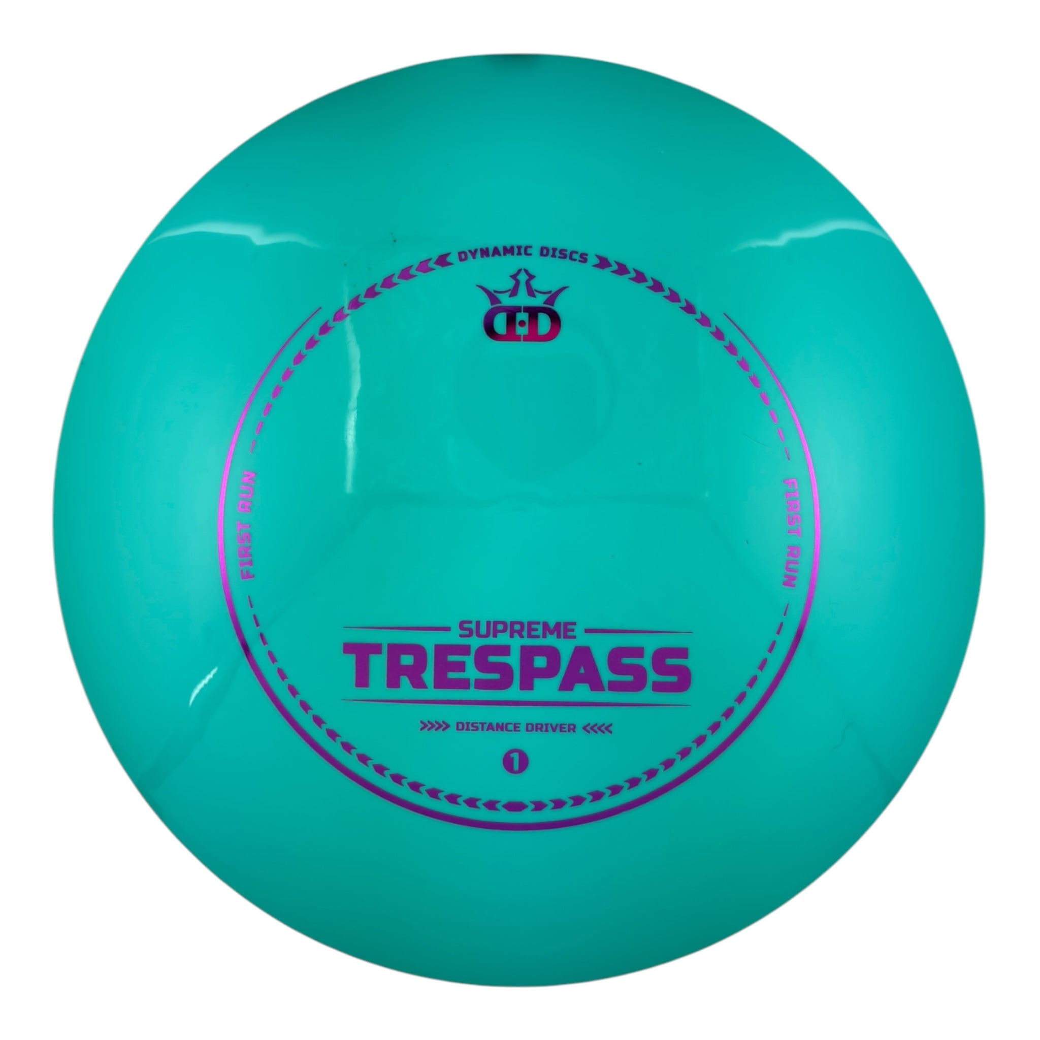 Dynamic Discs Trespass - Supreme Plastic - First Run