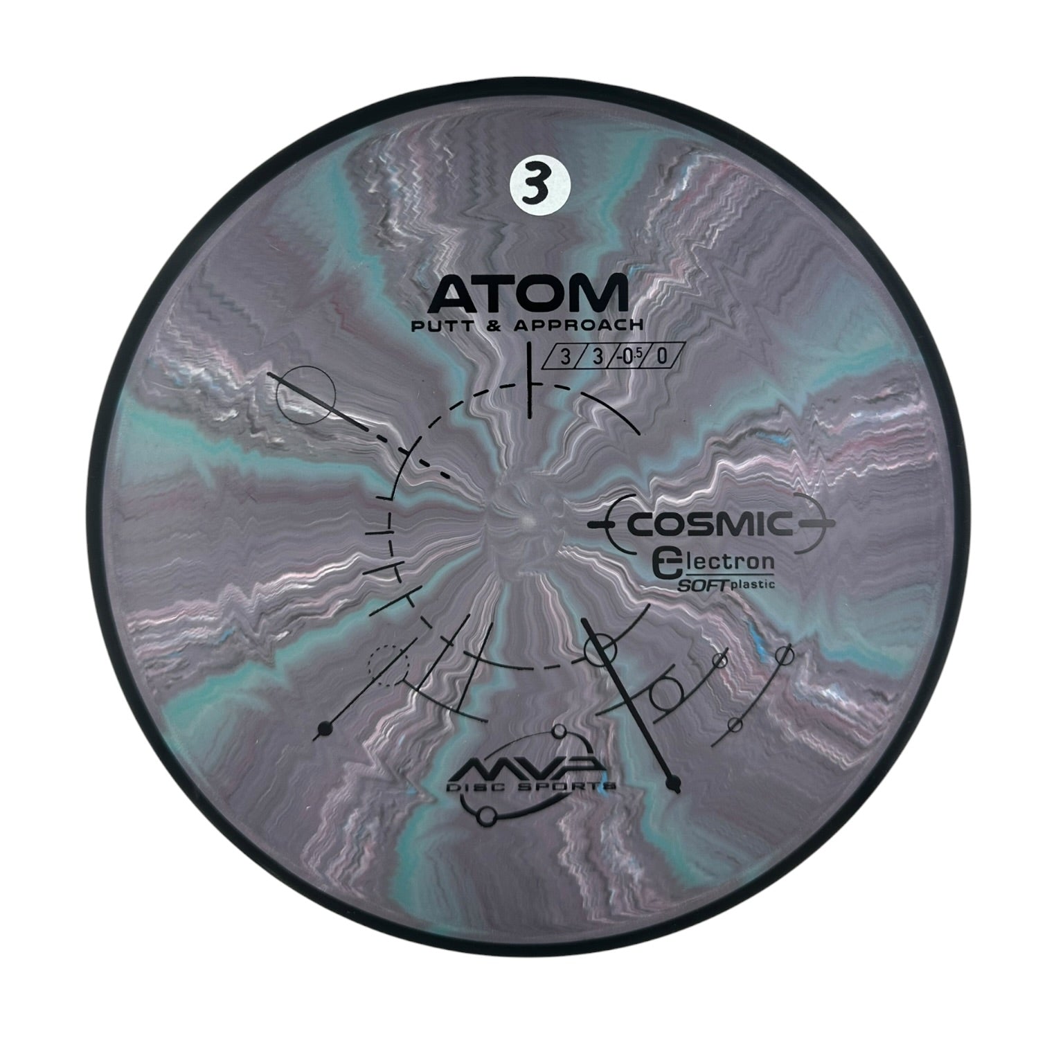 MVP Atom - Cosmic Electron Soft Plastic