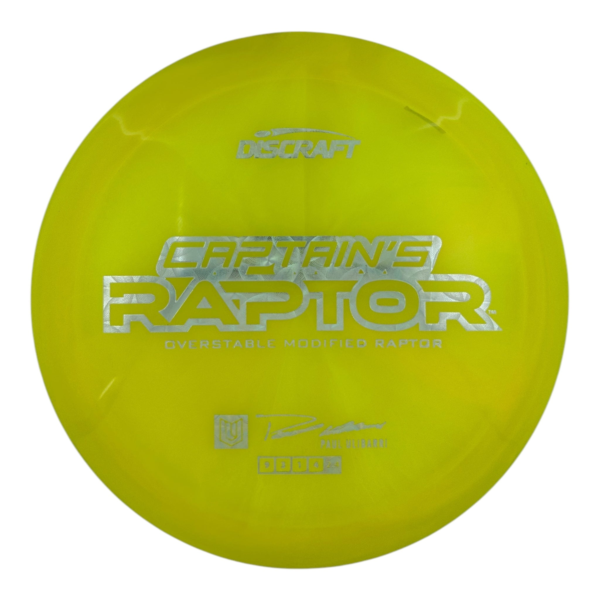 Discraft Captains Raptor 2025 - Z Swirl Plastic