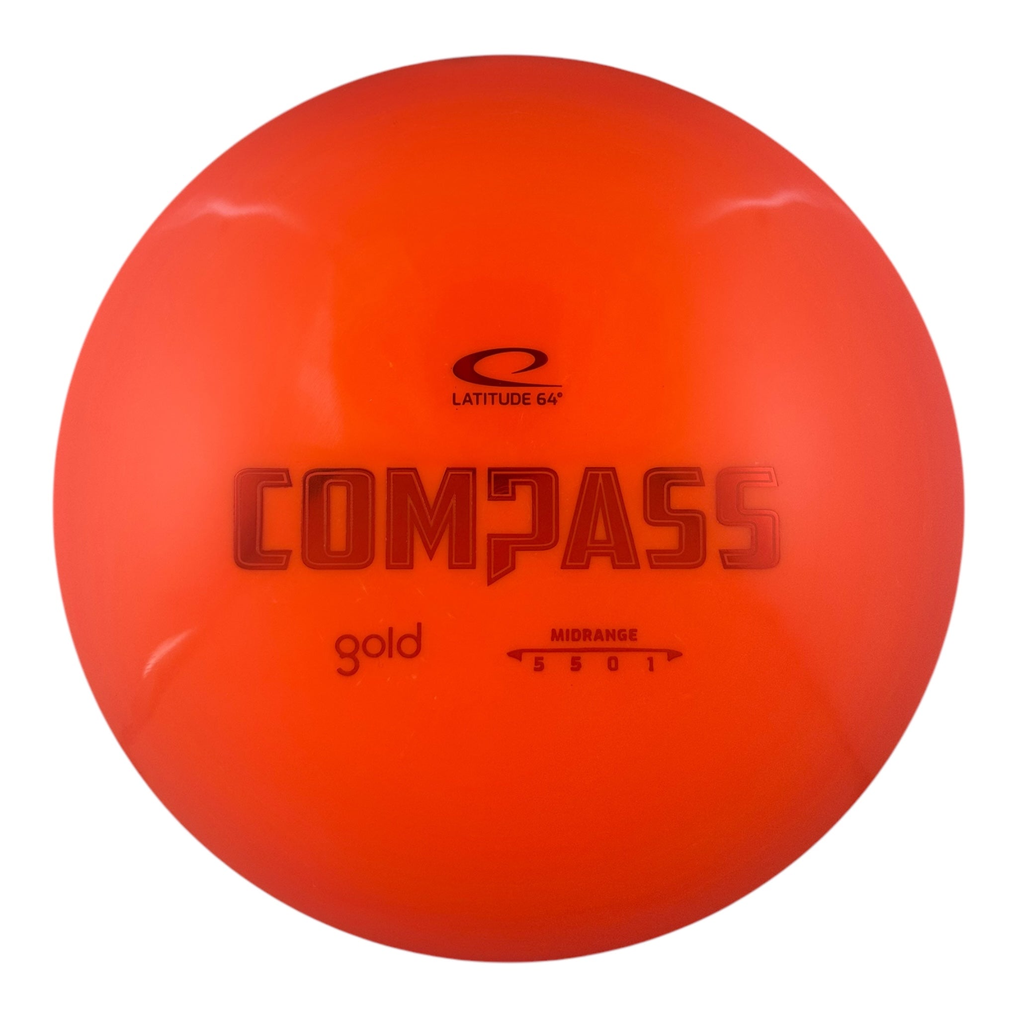 Latitude 64 Compass - Gold Plastic