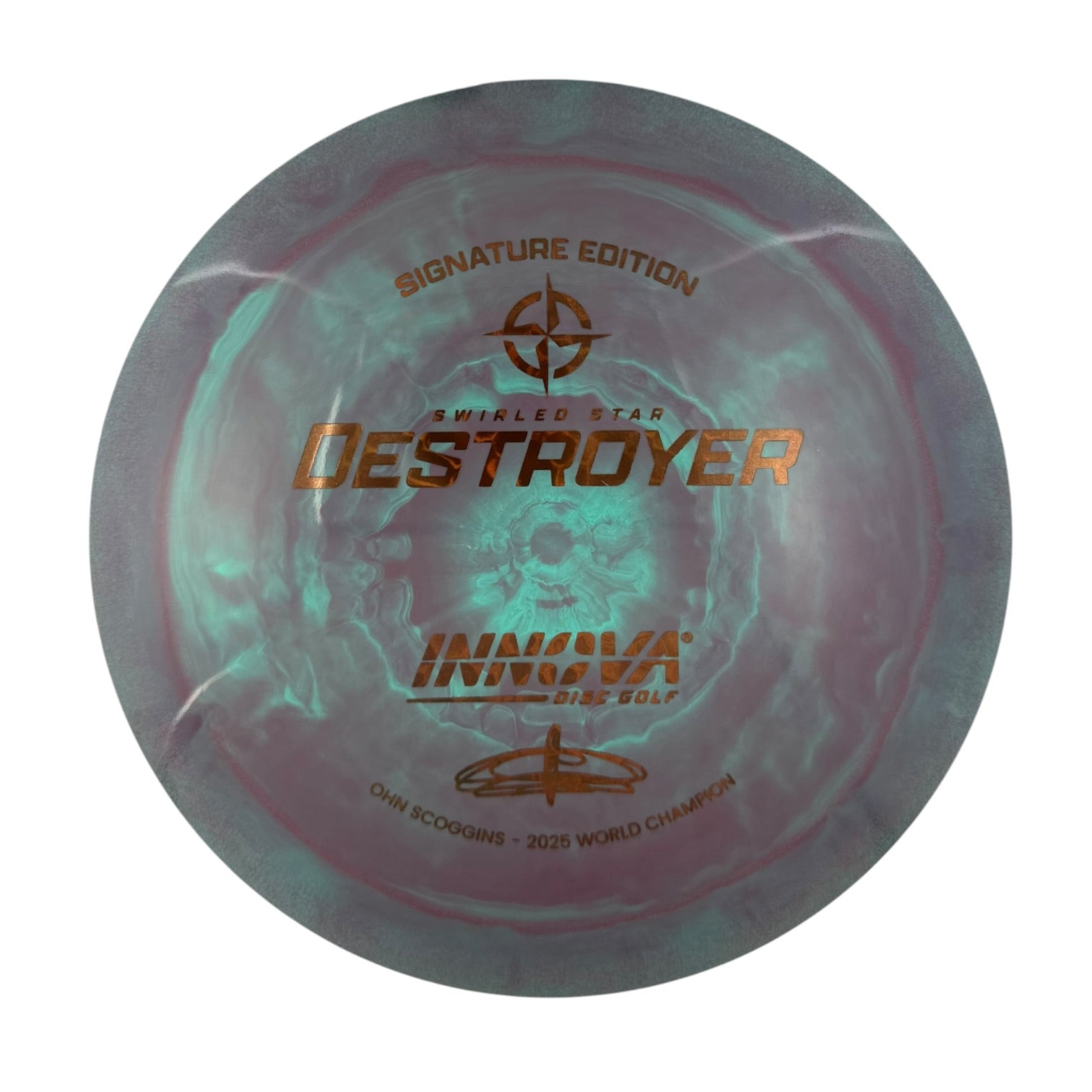 Innova Destroyer - Swirled Star Plastic - Ohn Scoggins Signature