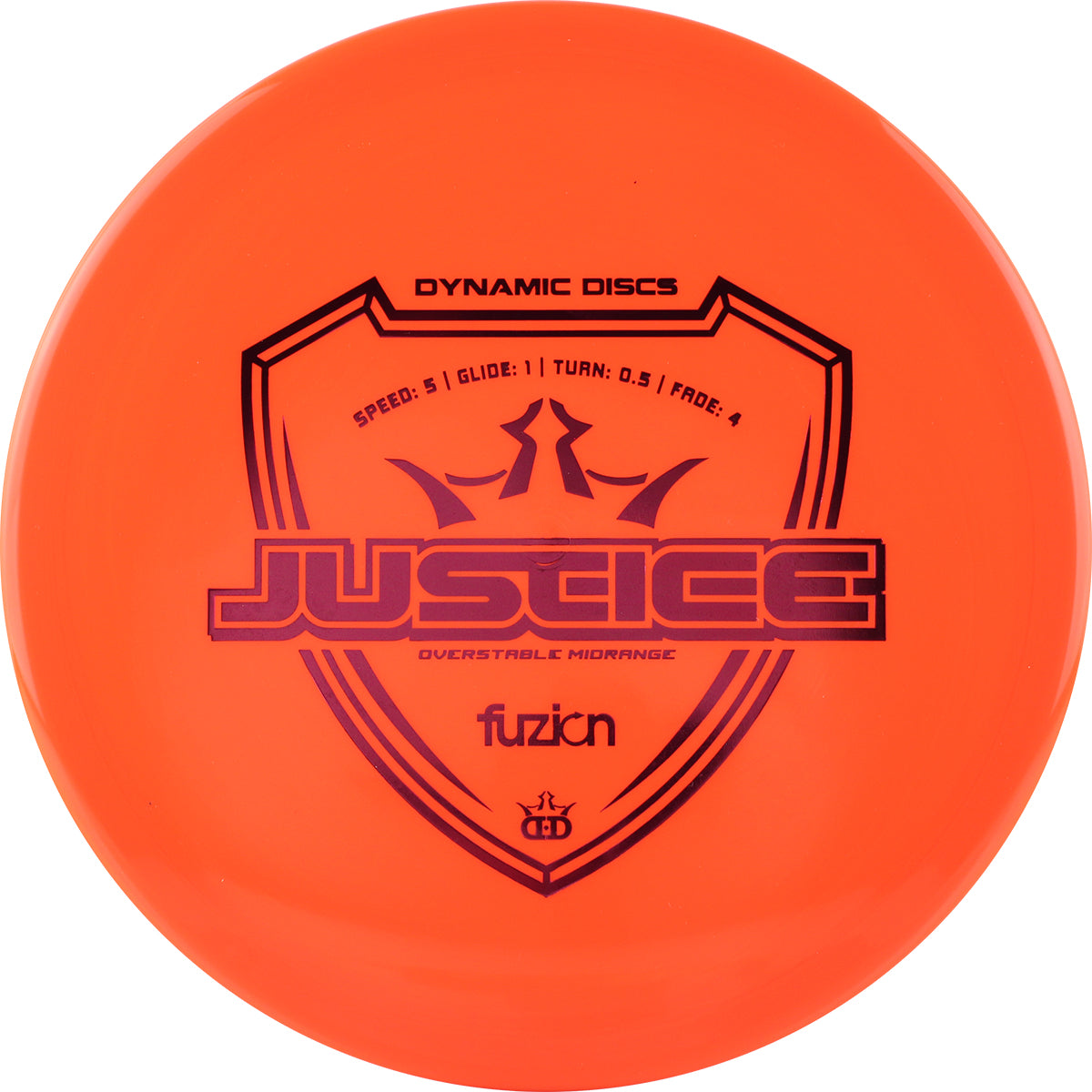 Dynamic Discs Justice - Fuzion Plastic