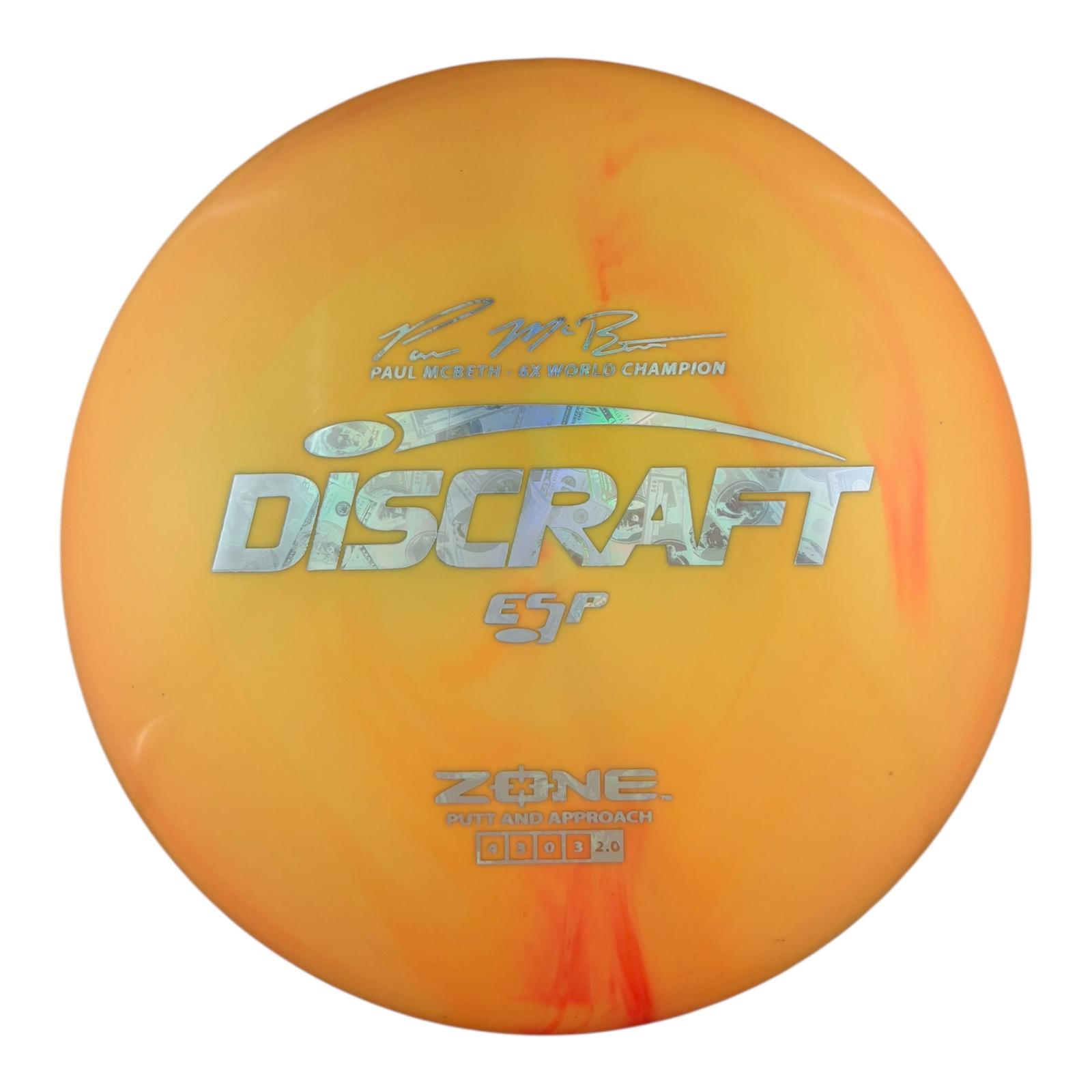Discraft Zone - ESP Paul McBeth Signiture 6X