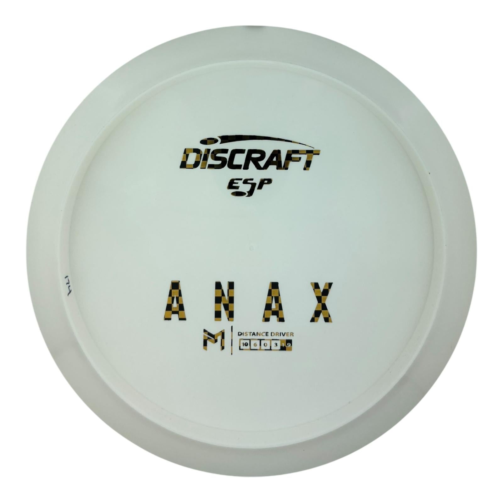Discraft Anax - ESP Pure White Bottom Stamp