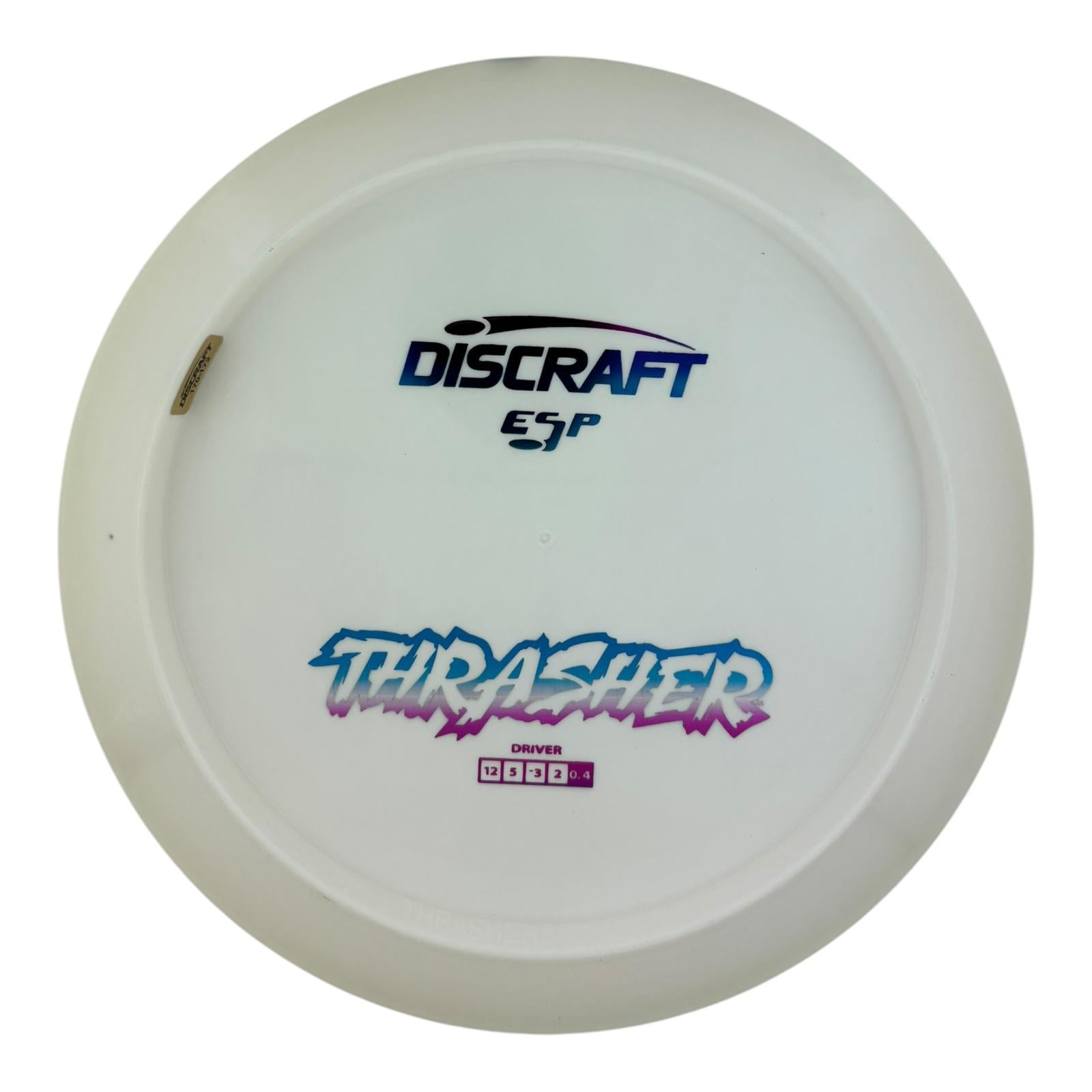 Discraft Thrasher - ESP Plastic - Blank White Bottom Stamp