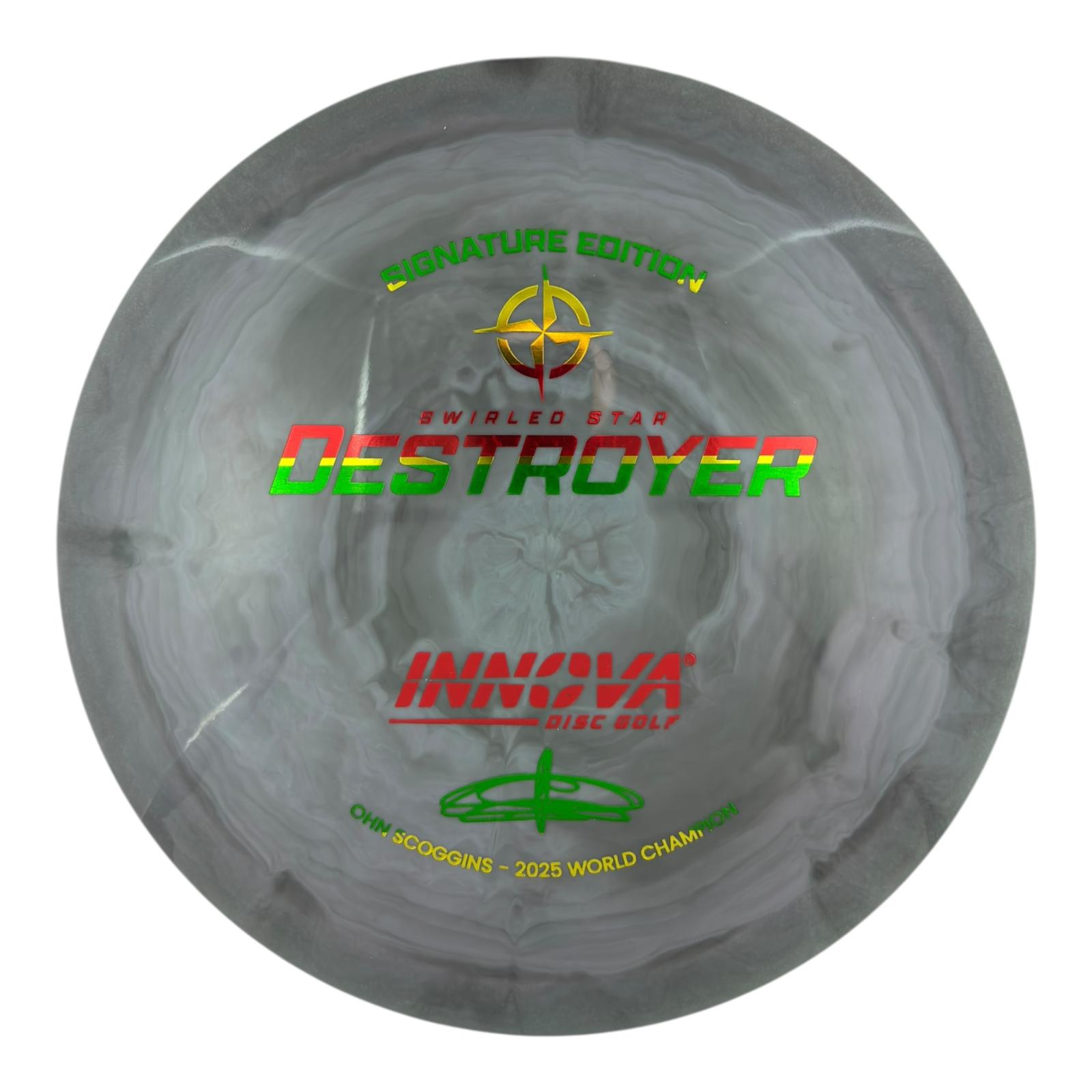 Innova Destroyer - Swirled Star Plastic - Ohn Scoggins Signature