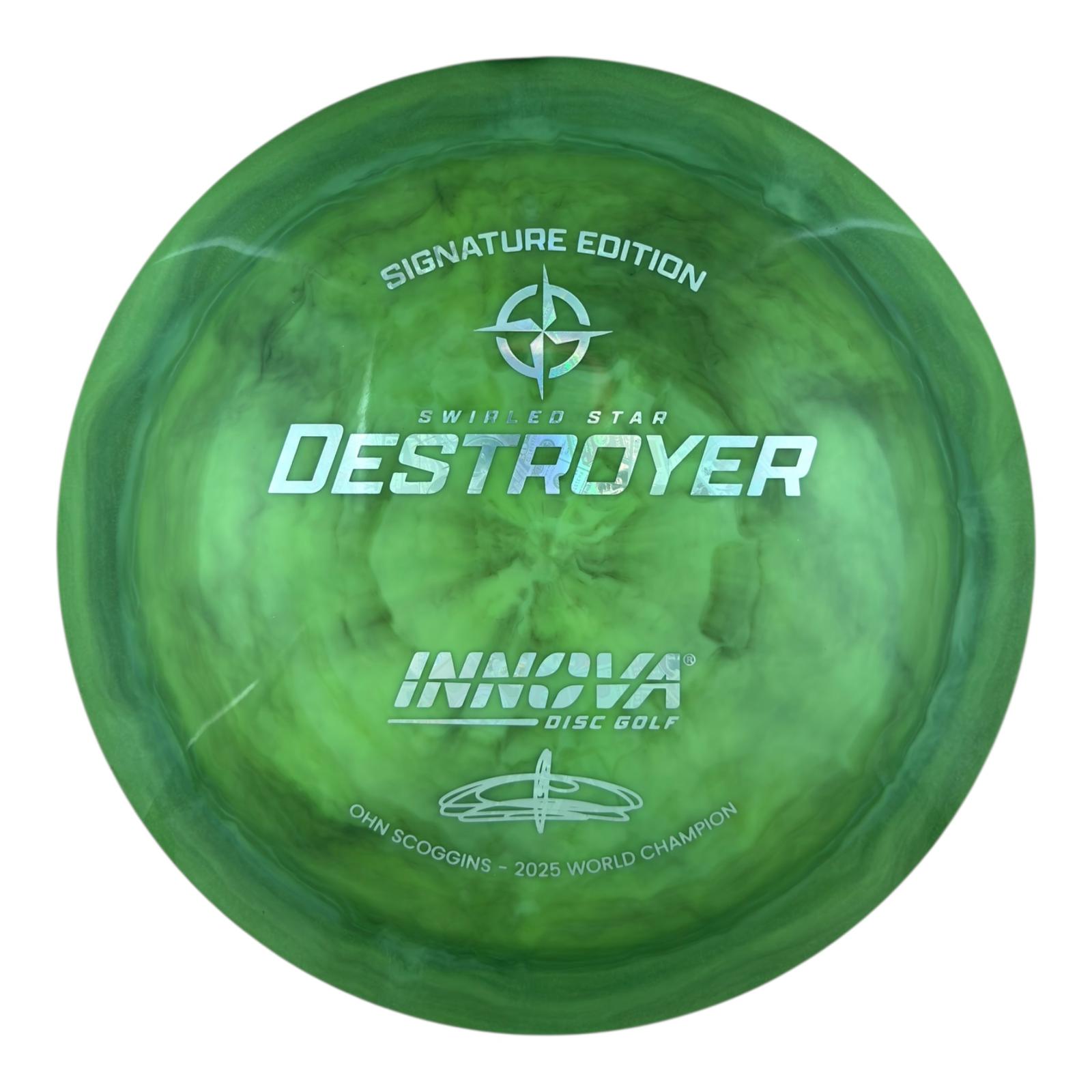 Innova Destroyer - Swirled Star Plastic - Ohn Scoggins Signature