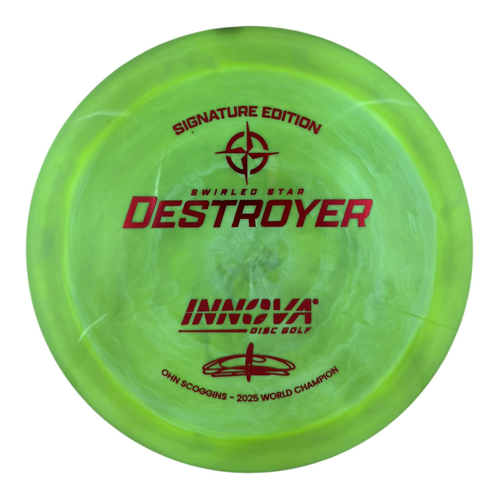 Innova Destroyer - Swirled Star Plastic - Ohn Scoggins Signature