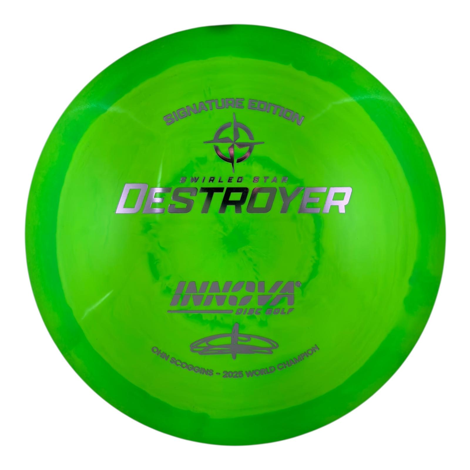 Innova Destroyer - Swirled Star Plastic - Ohn Scoggins Signature