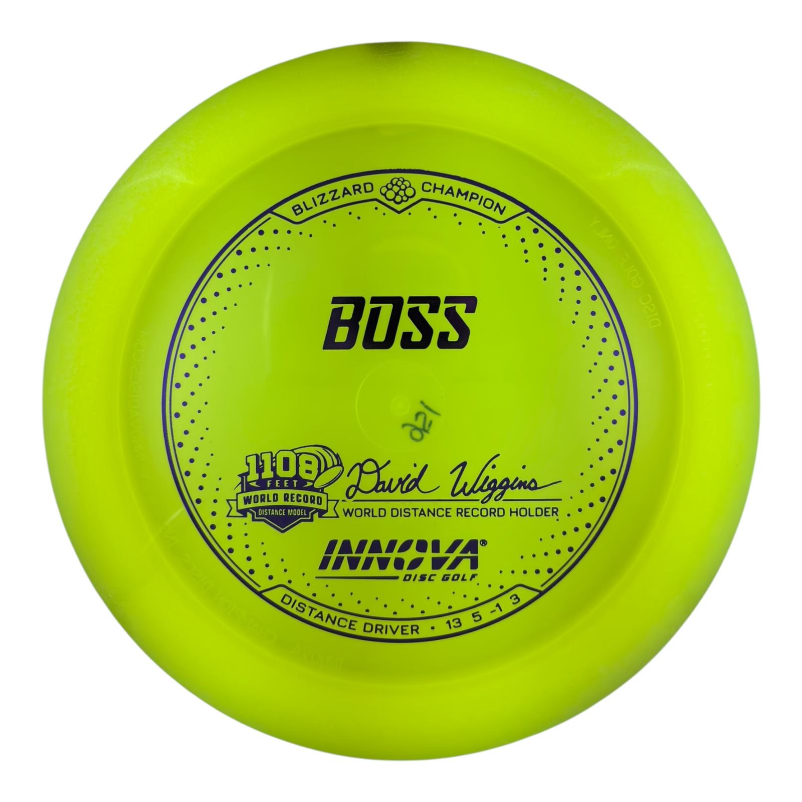 Innova Boss - Blizzard Champion Plastic