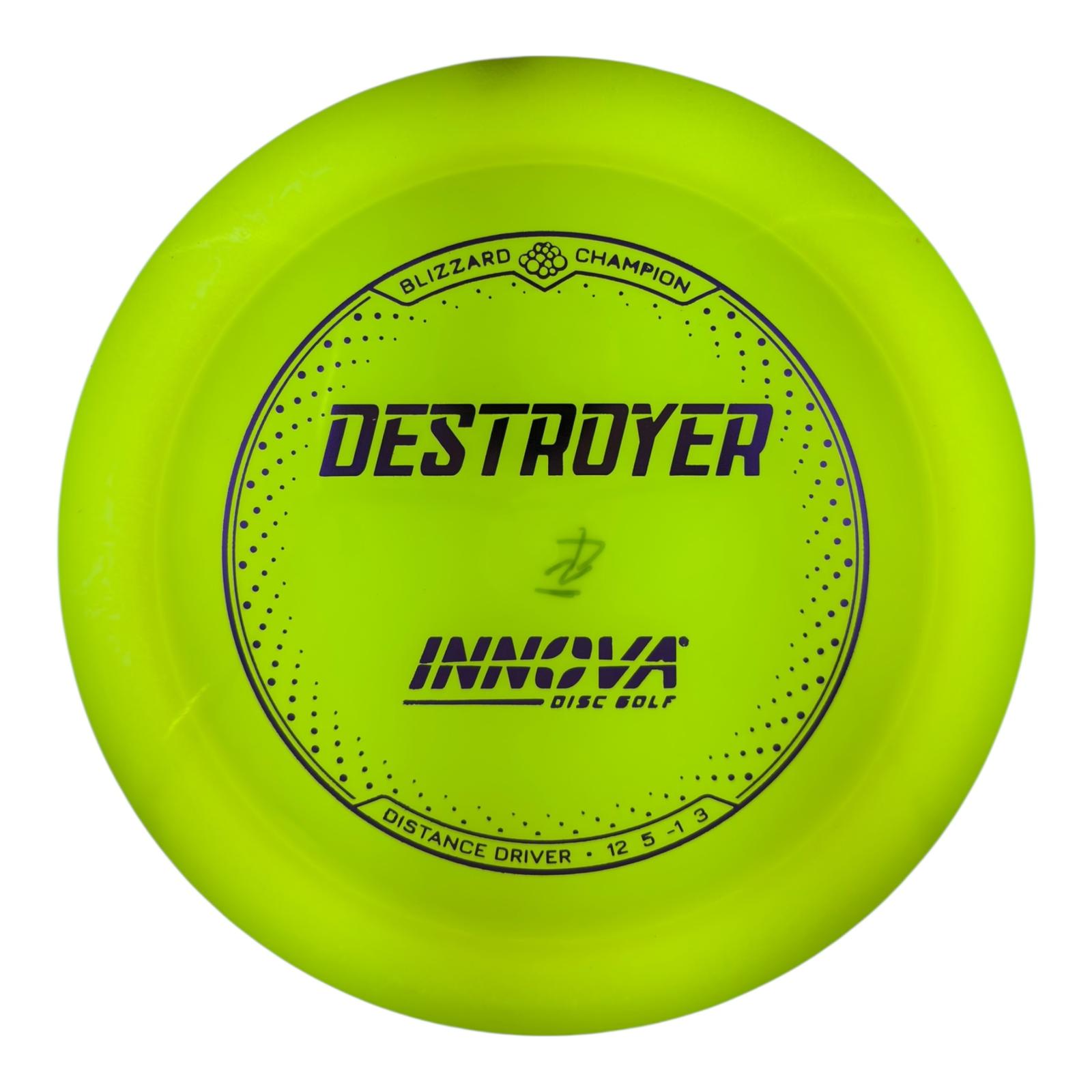 Innova Destroyer - Blizzard Champion Plastic