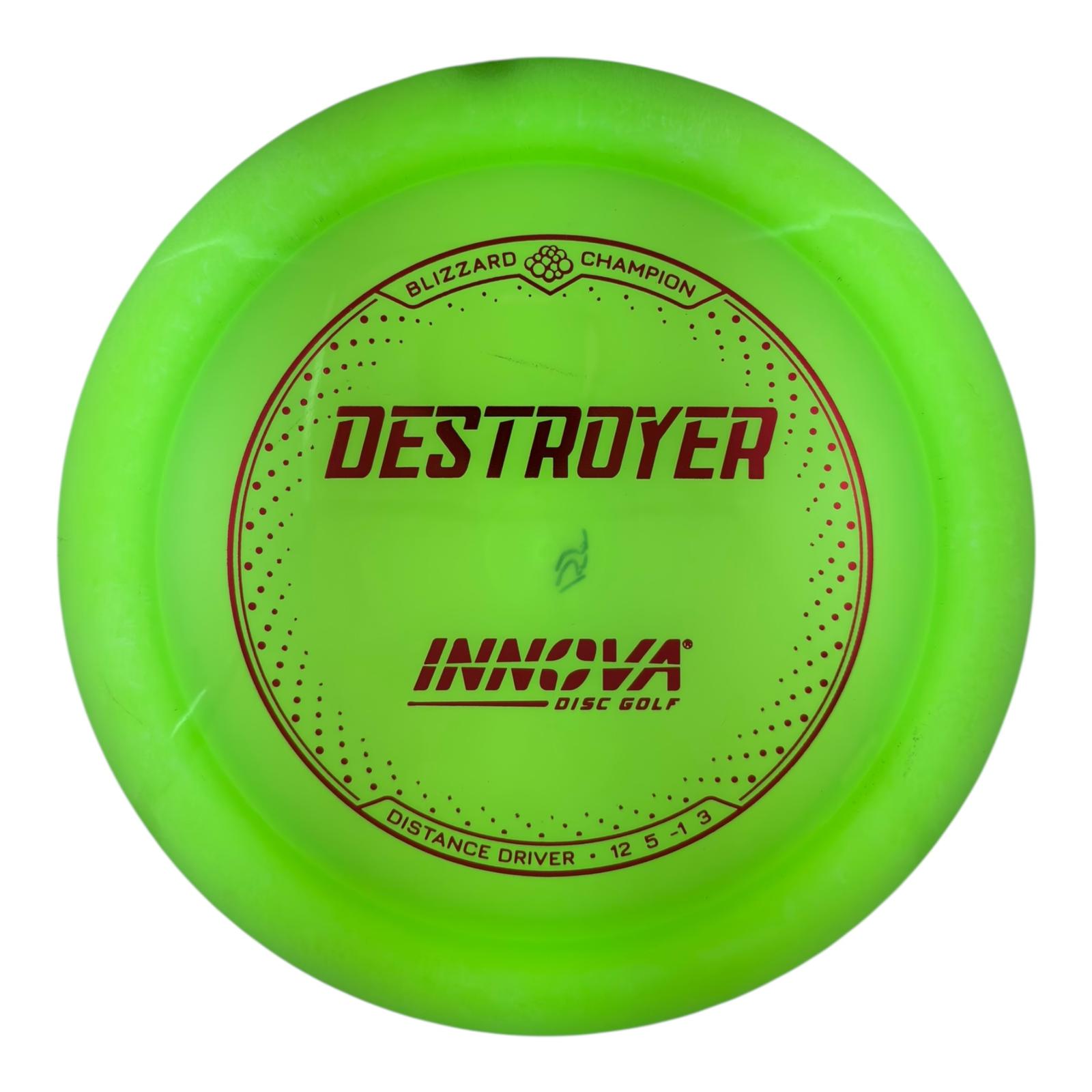 Innova Destroyer - Blizzard Champion Plastic