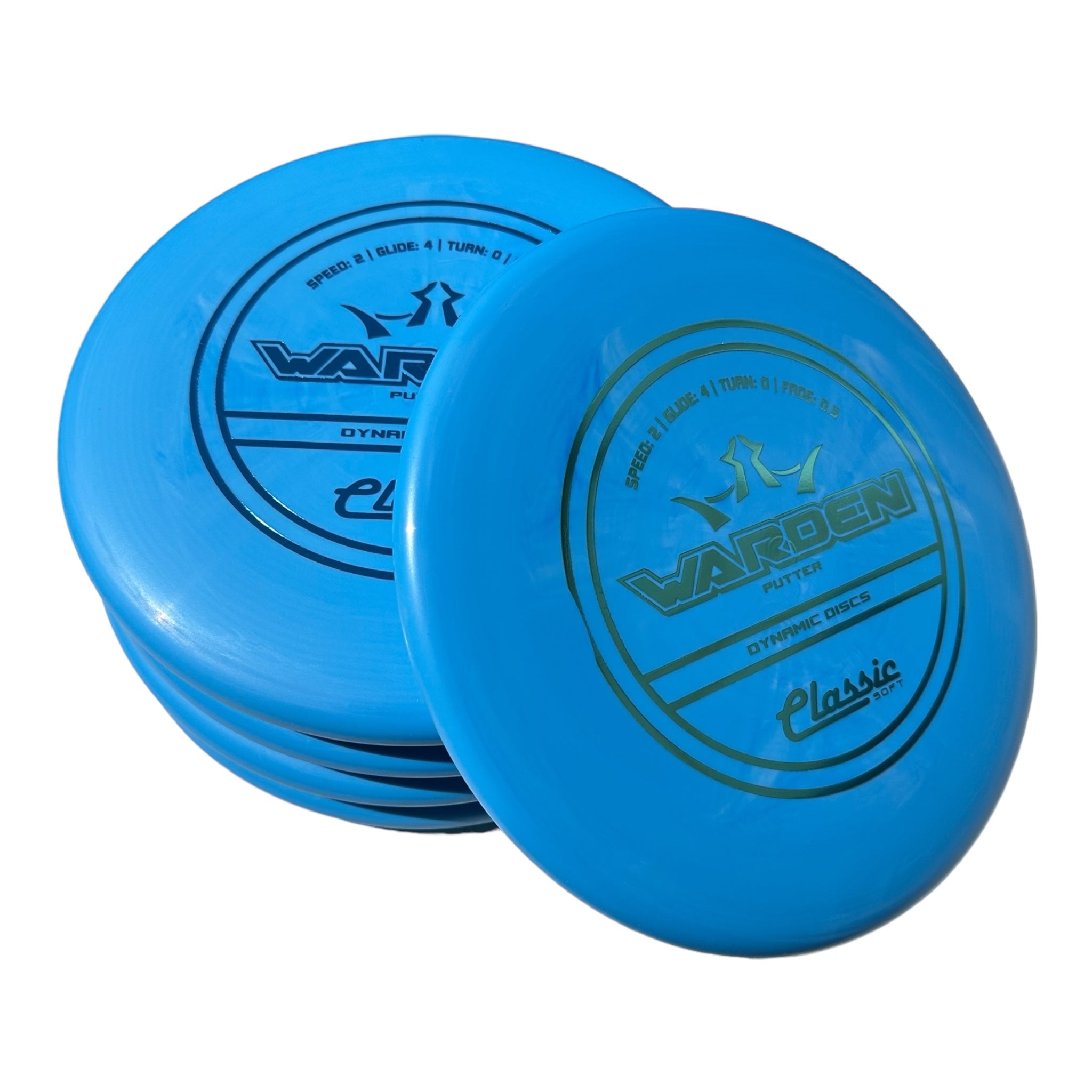 Putter Bundle 5 Pack Dynamic Discs Warden - Classic Soft