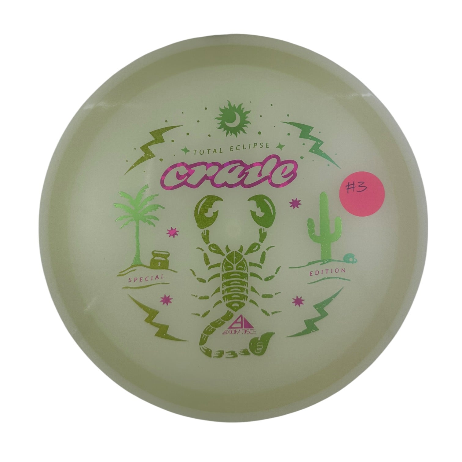 Axiom Crave - Total Eclipse Glow Plastic - Special Edition