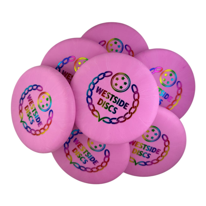 Westside Discs Mini Marker - Origio Rainbow Crest Stamp