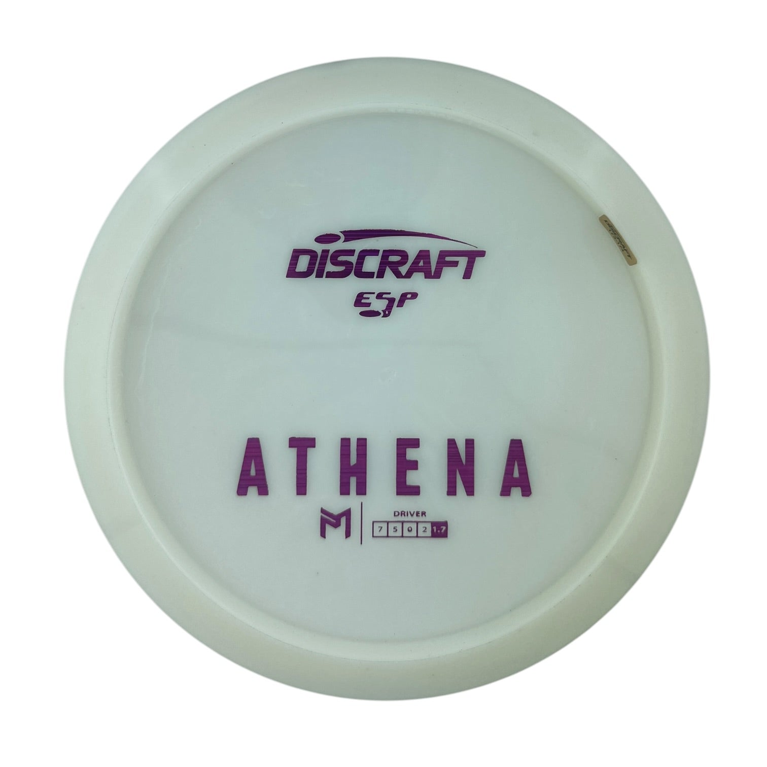 Discraft Athena - ESP Blank White Bottom Stamp