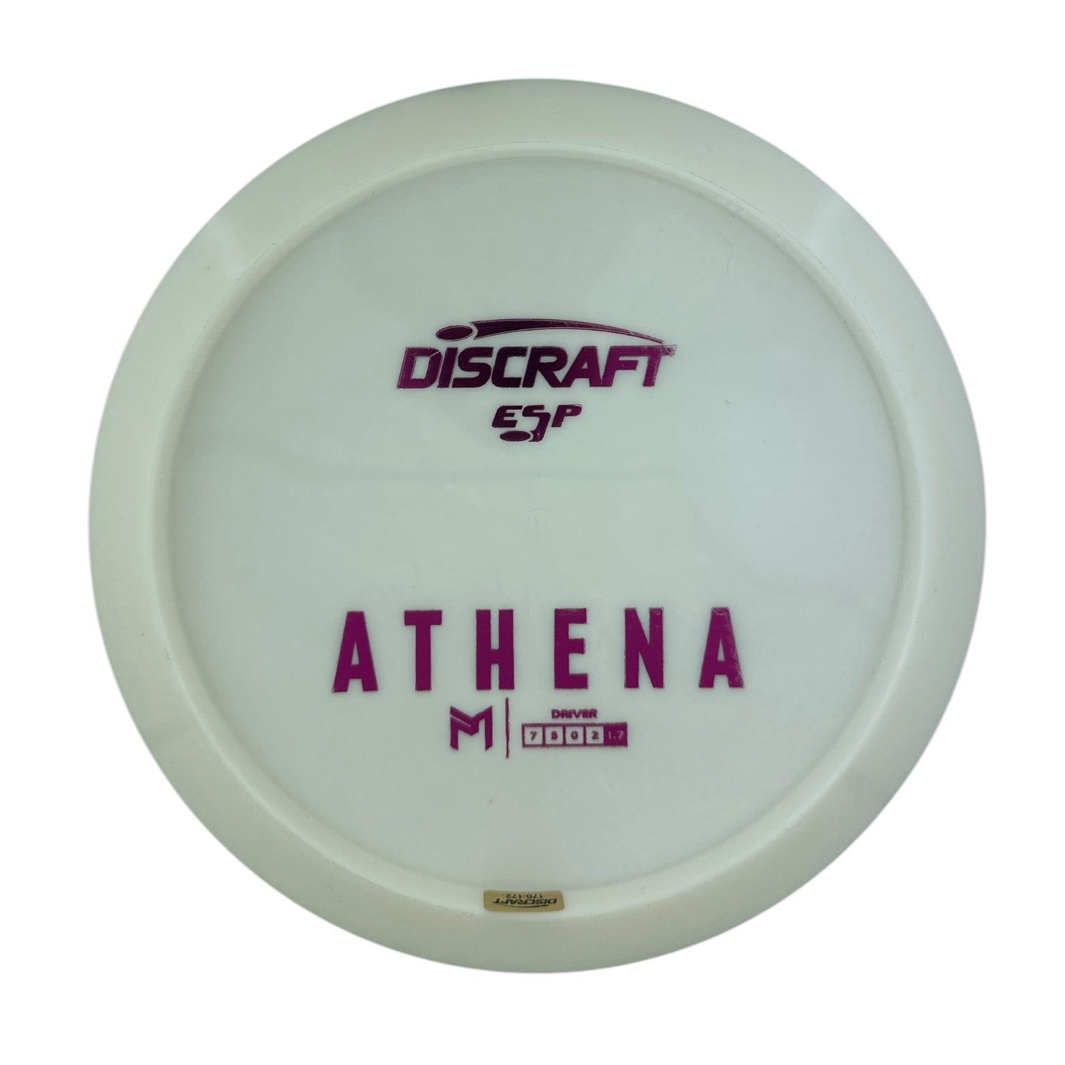 Discraft Athena - ESP Blank White Bottom Stamp