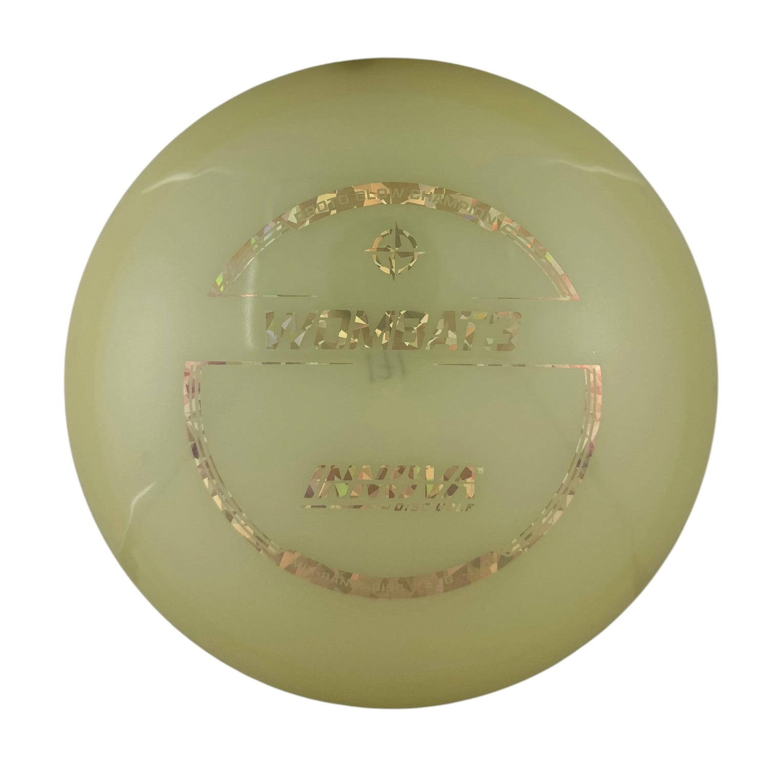 Innova Wombat3 - Champion Proto Glow Plastic