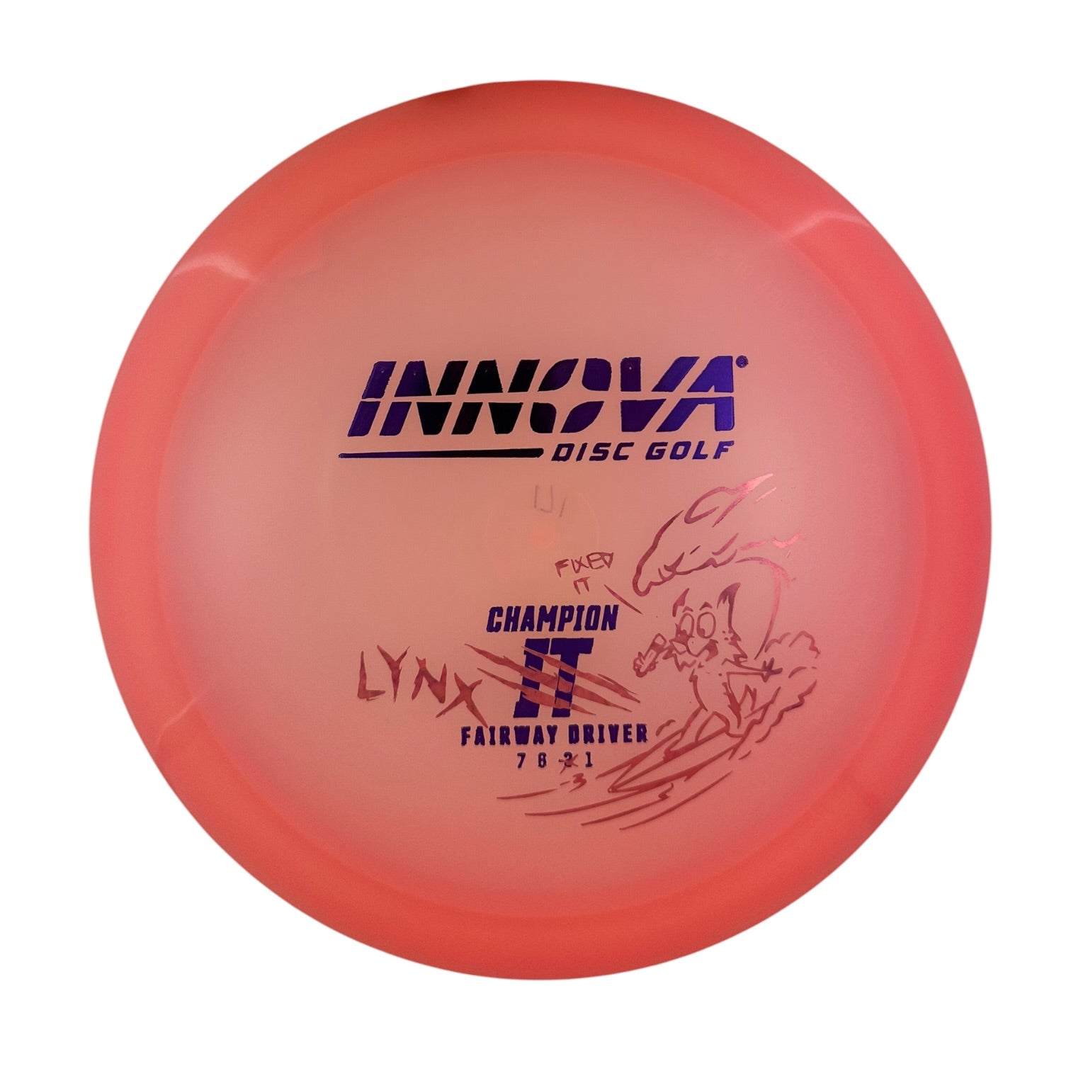 Innova Lynx - Champion Plastic - IT Overstamp