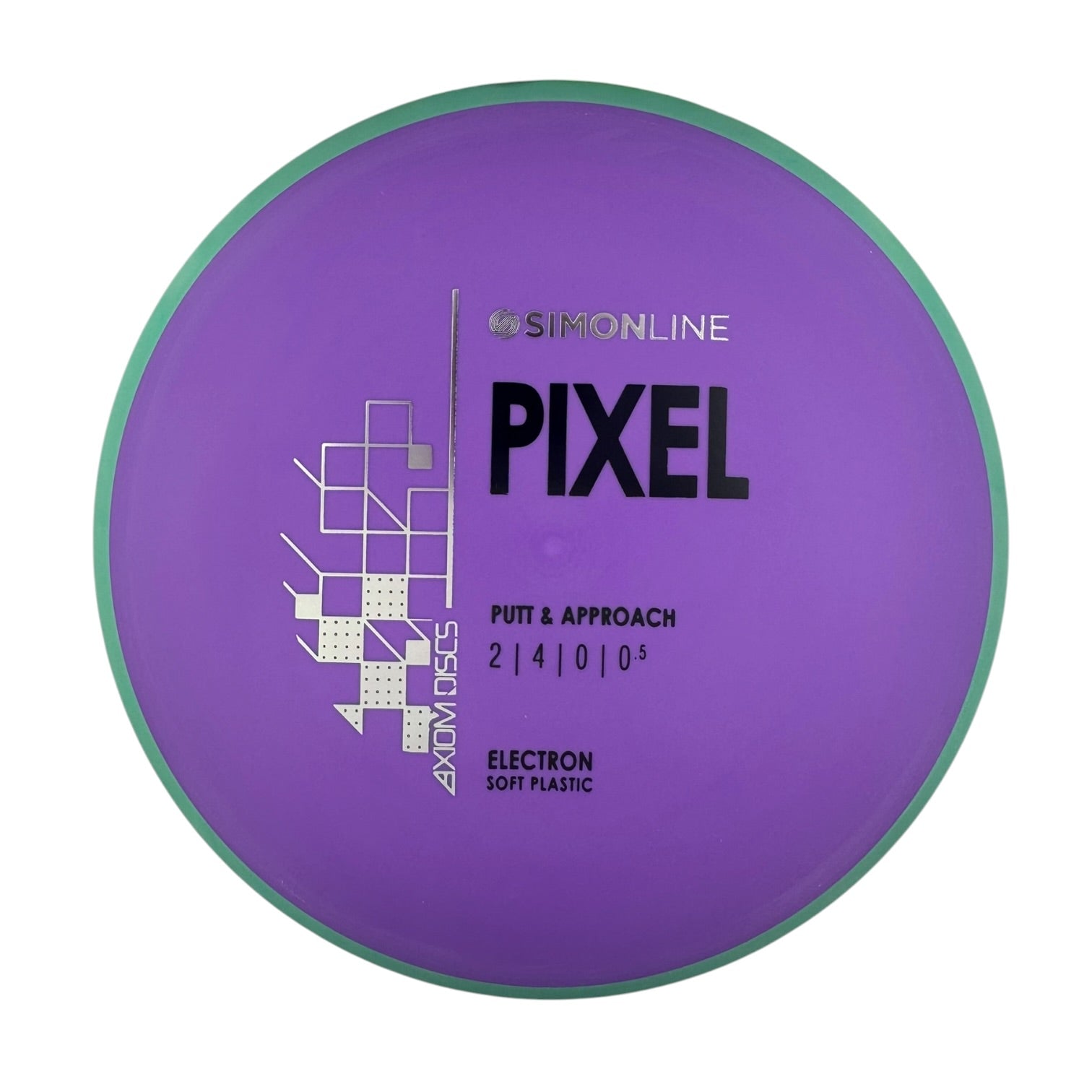 Axiom Simon Line Pixel - Electron Soft Plastic