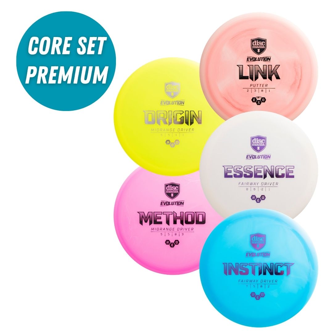 Discmania Evolution 5 Piece Starter Set