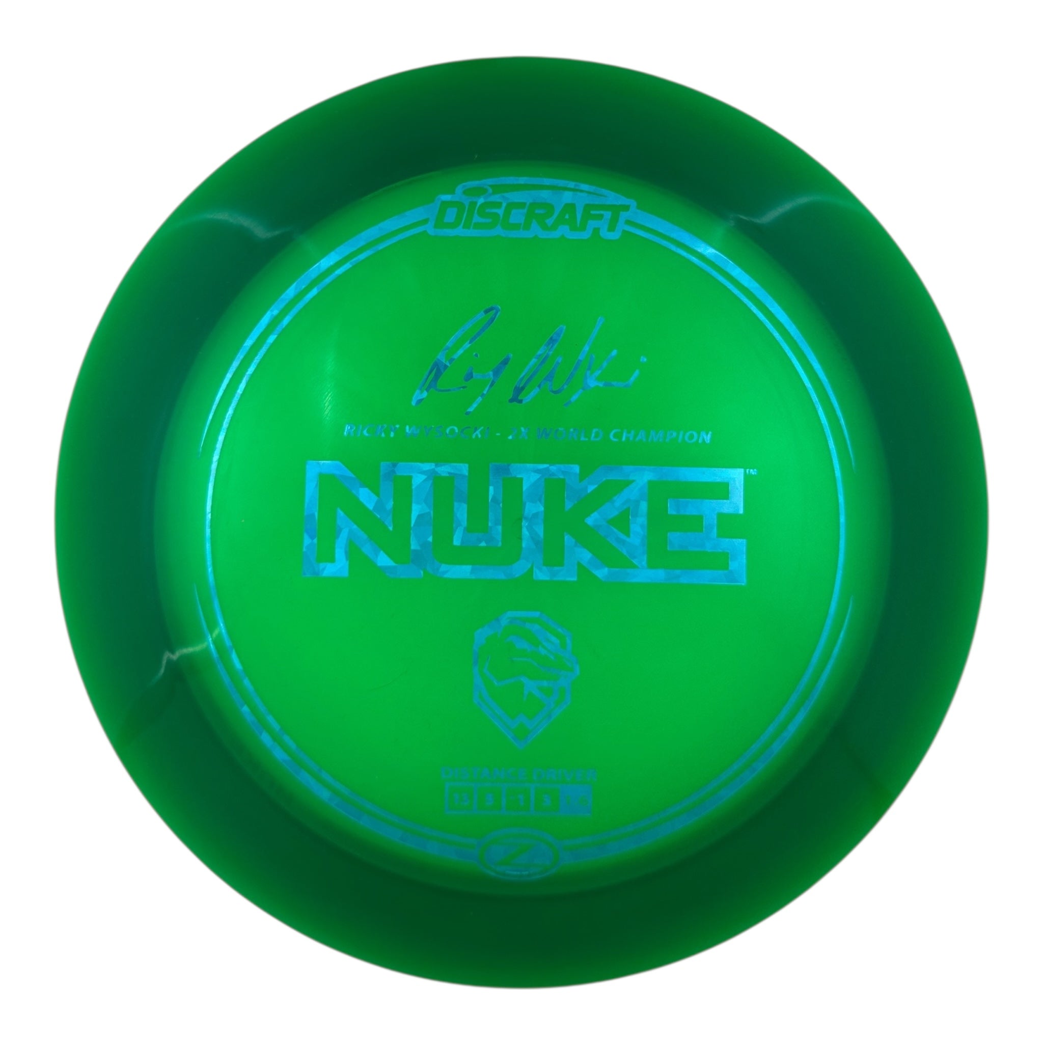Discraft Nuke - Z Plastic - Ricky Wysocki Signature
