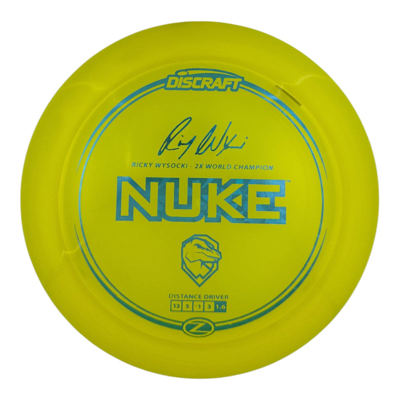 Discraft Nuke - Z Plastic - Ricky Wysocki Signature