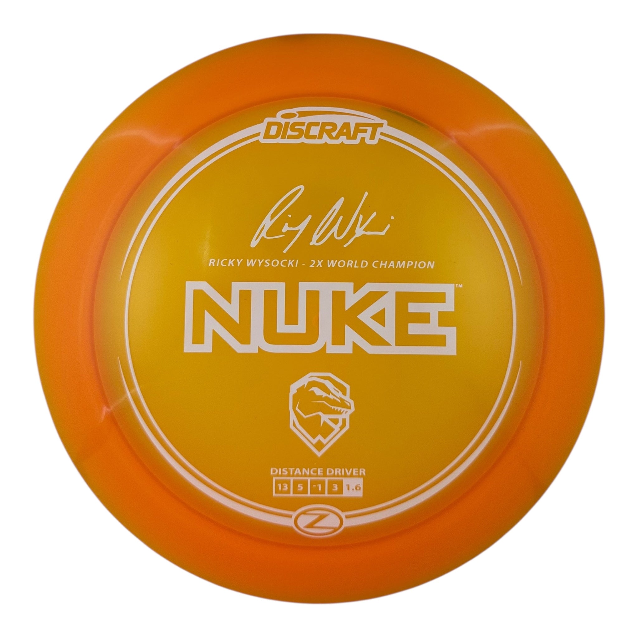 Discraft Nuke - Z Plastic - Ricky Wysocki Signature