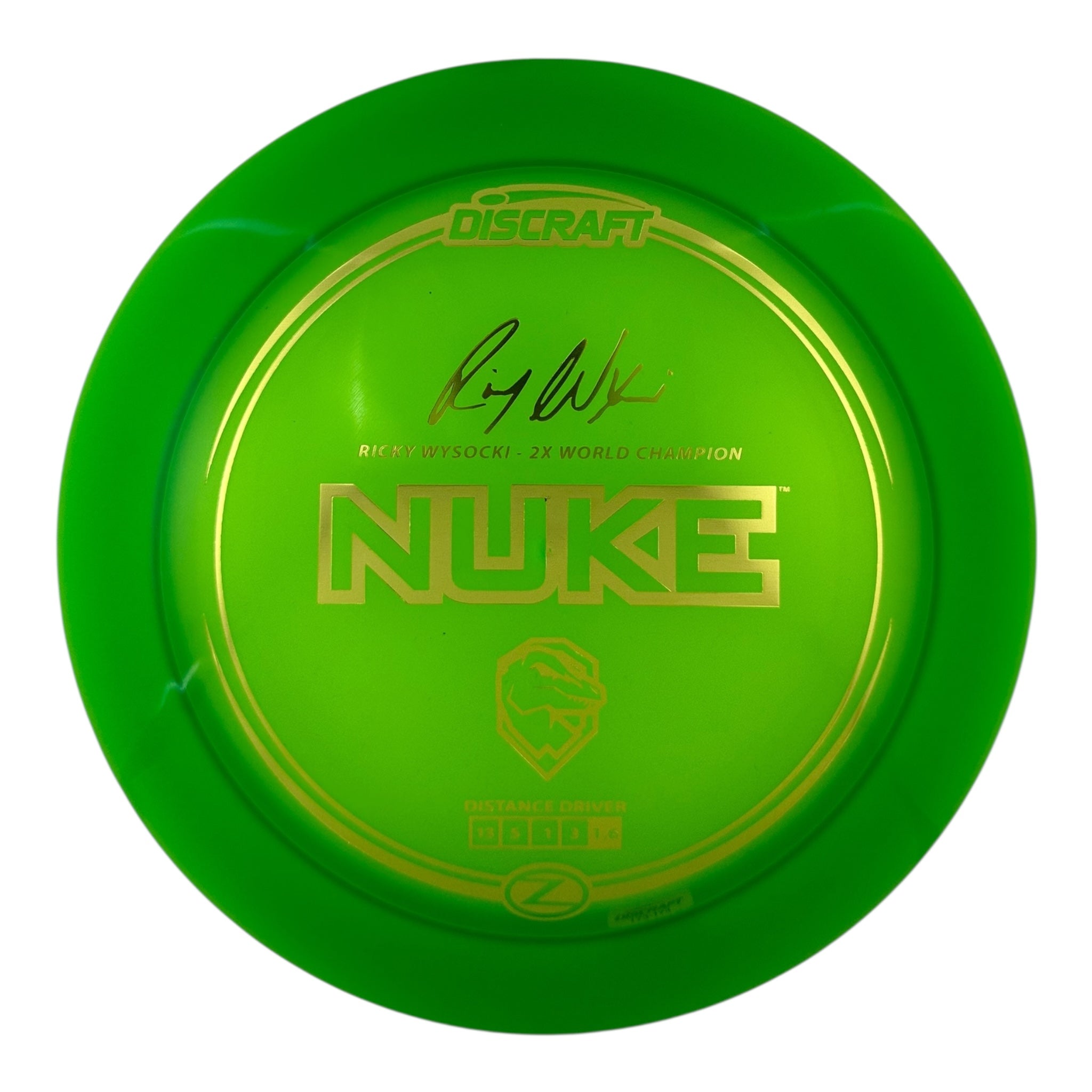 Discraft Nuke - Z Plastic - Ricky Wysocki Signature