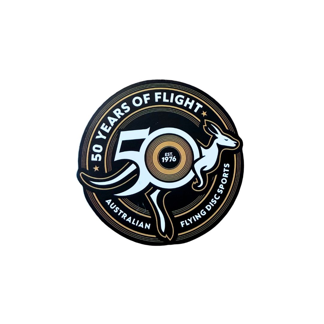 50 Years Of Flight Sticker