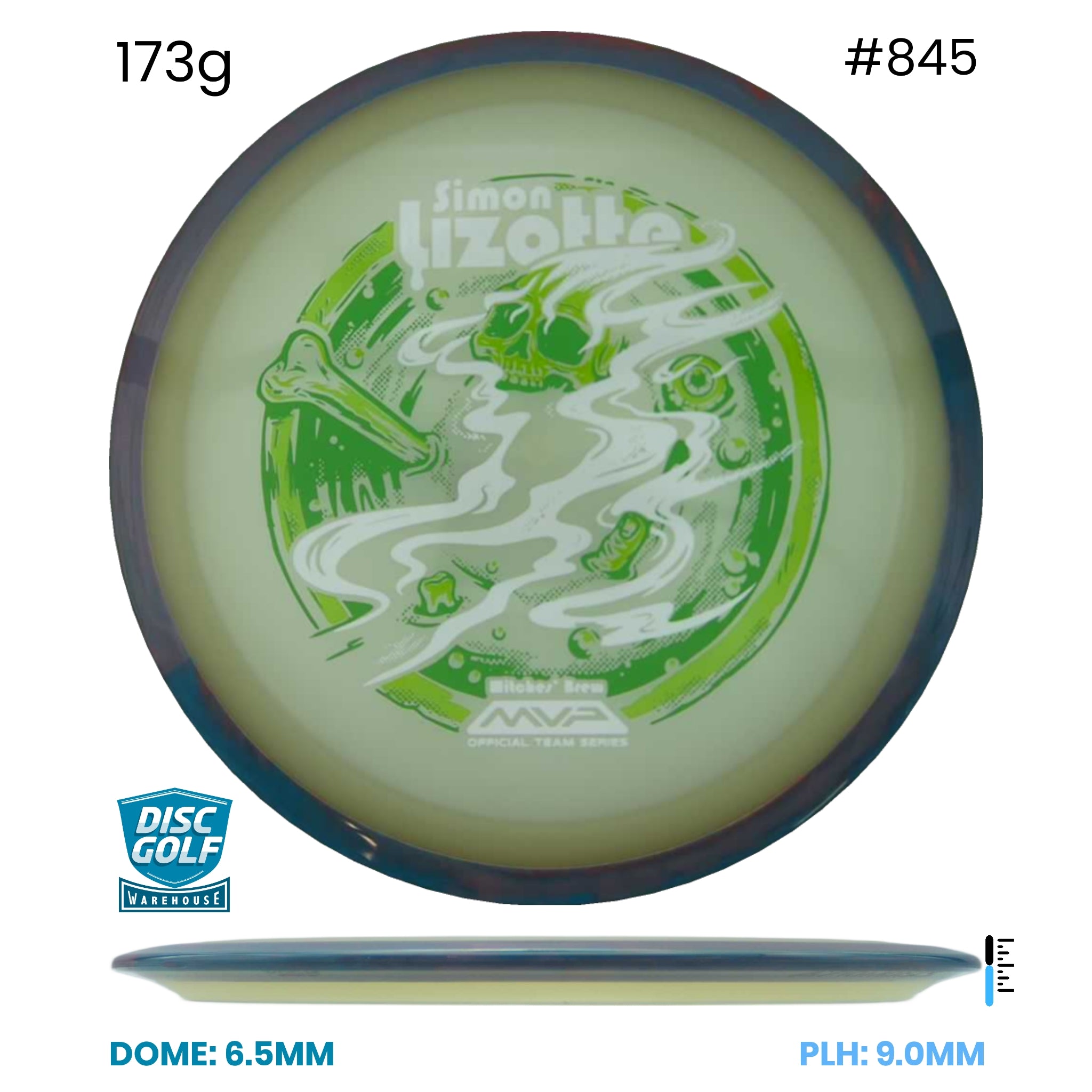 Disc Golf Warehouse Axiom Aspect - Eclipse Glow Plastic – Simon Lizotte Halloween Team Series Glow 173g