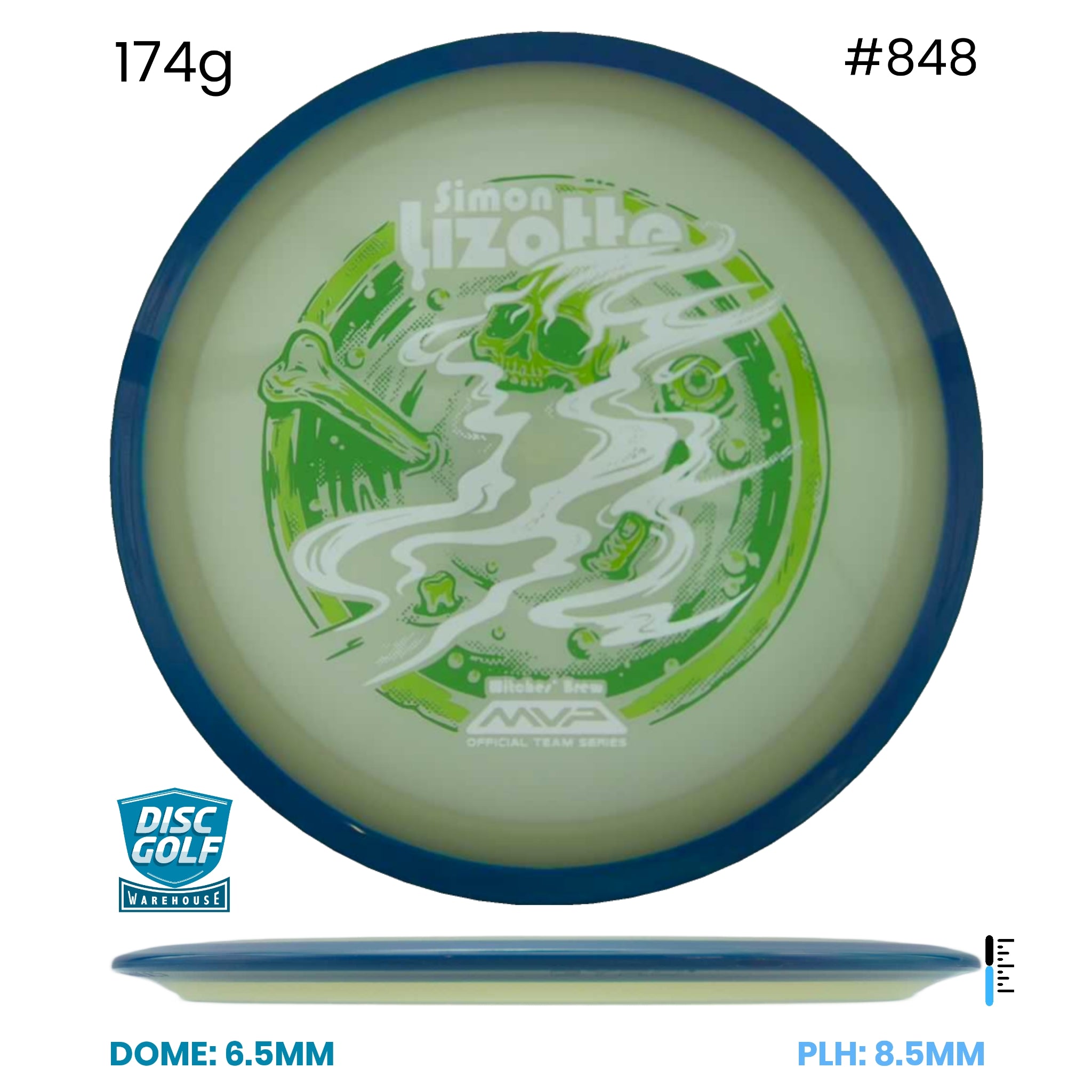 Disc Golf Warehouse Axiom Aspect - Eclipse Glow Plastic – Simon Lizotte Halloween Team Series Glow 174g